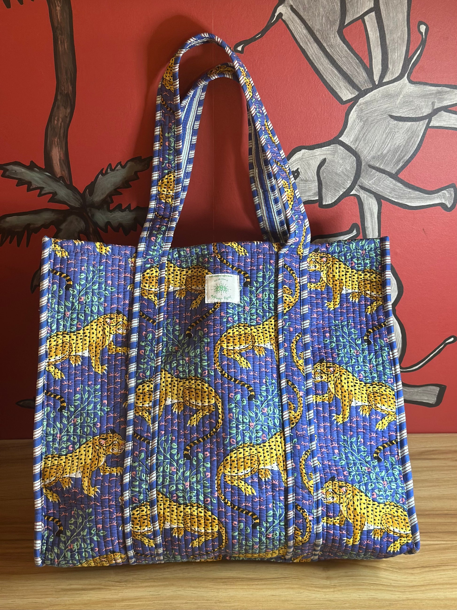 Bag Tote Ikat Rose