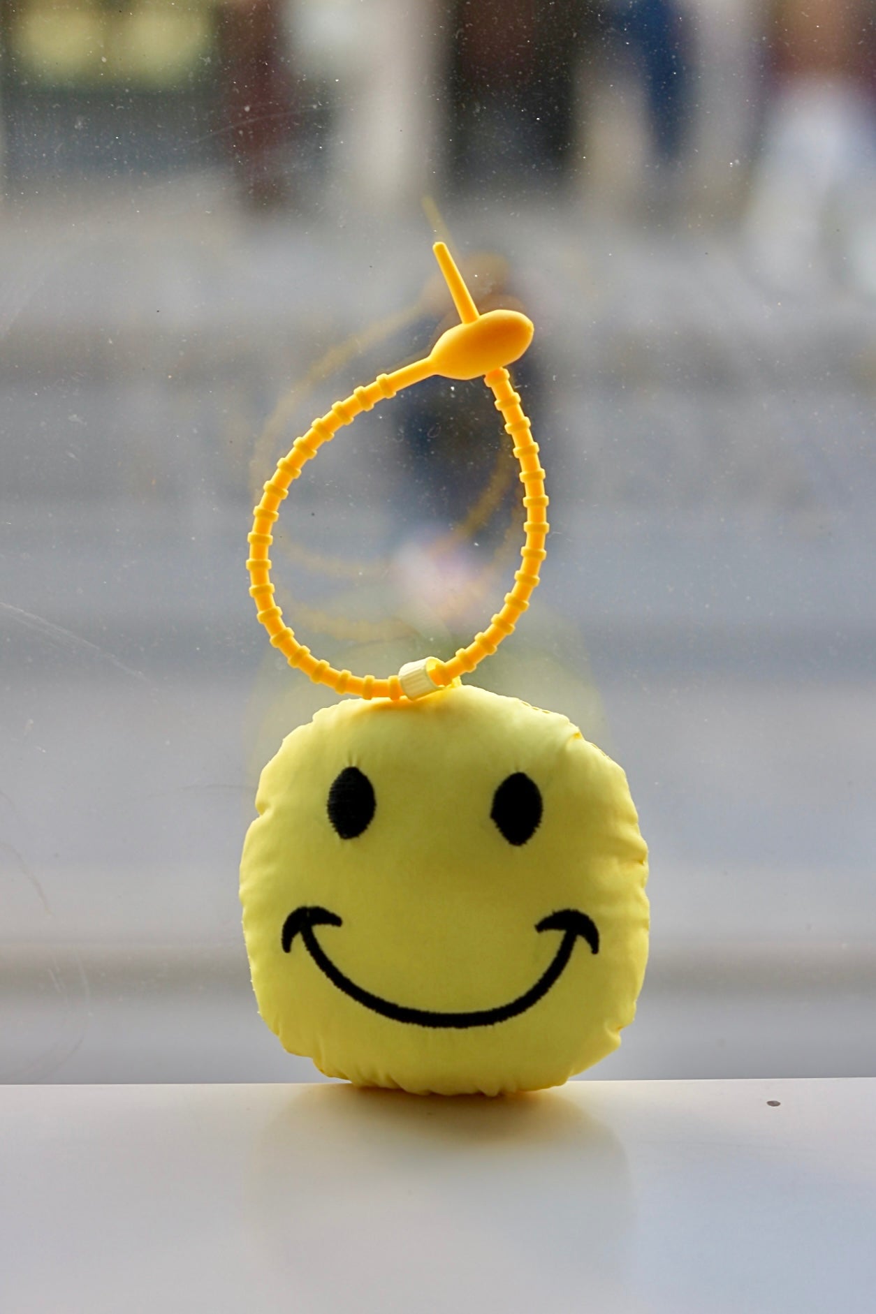 Smiley Yellow Bag Accessory