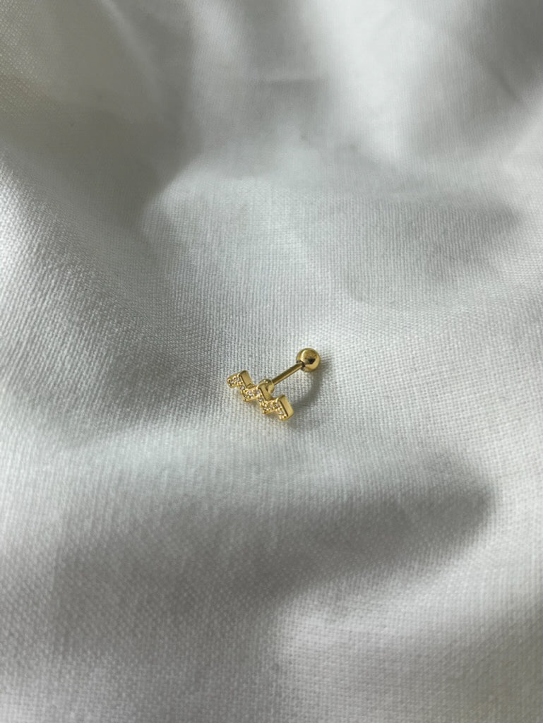 Piercing Zig Doré