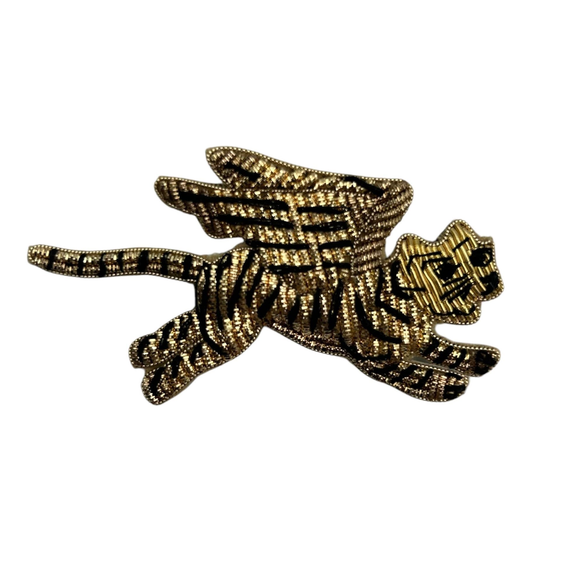 Broche brodée Flying Tiger