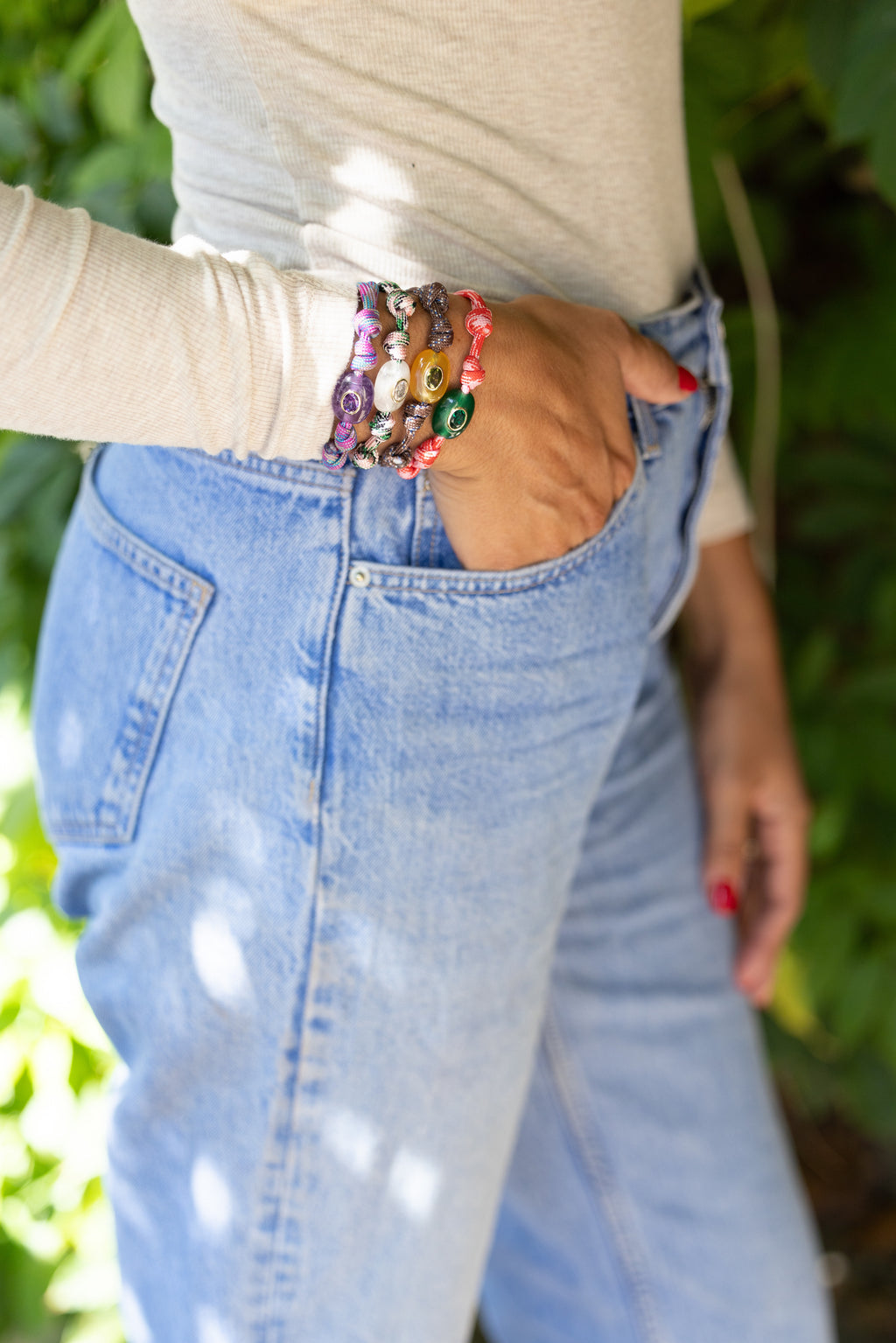 Bracelet Lucky Agate Jaune
