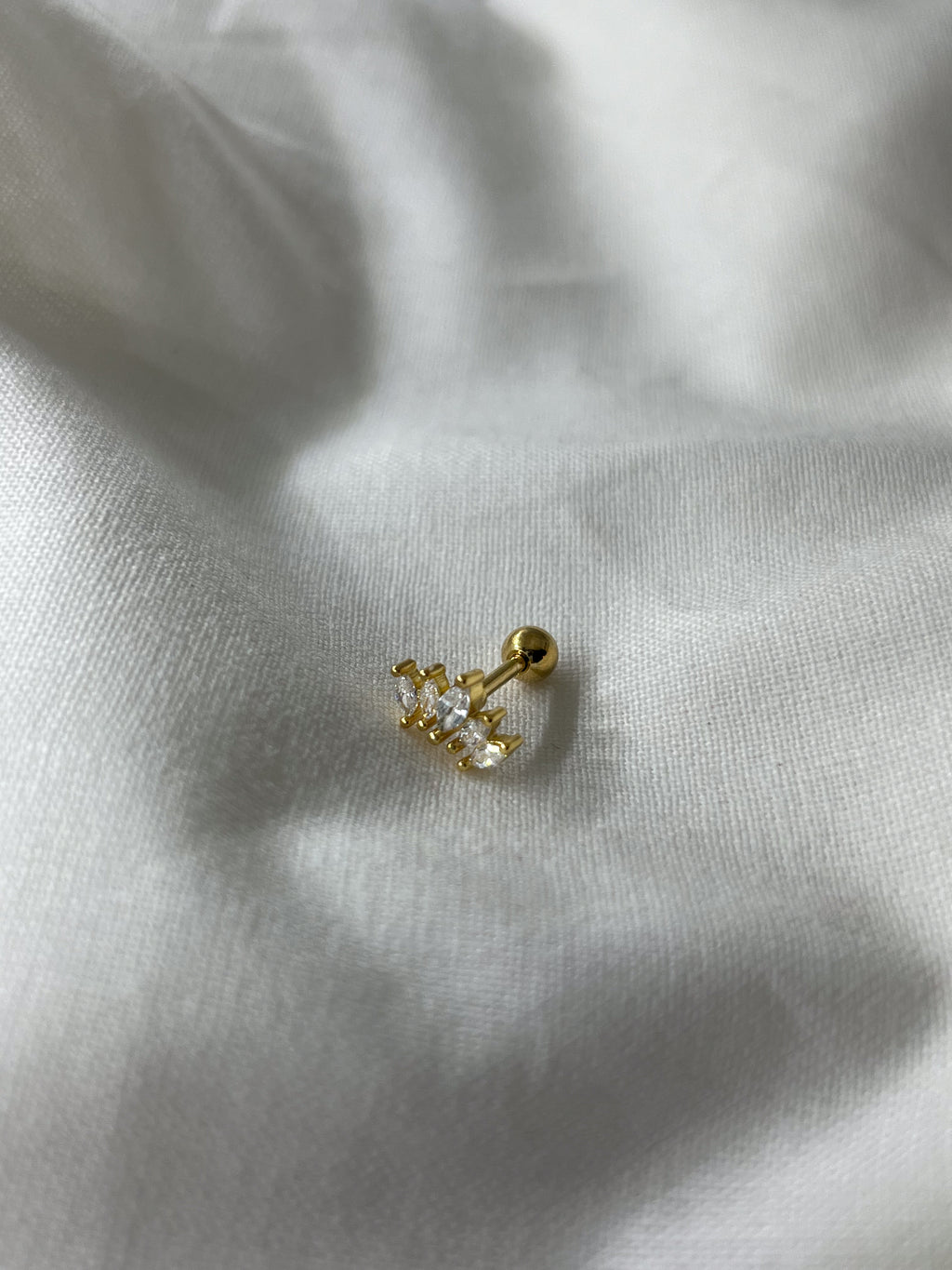Piercing Halo Petit Doré
