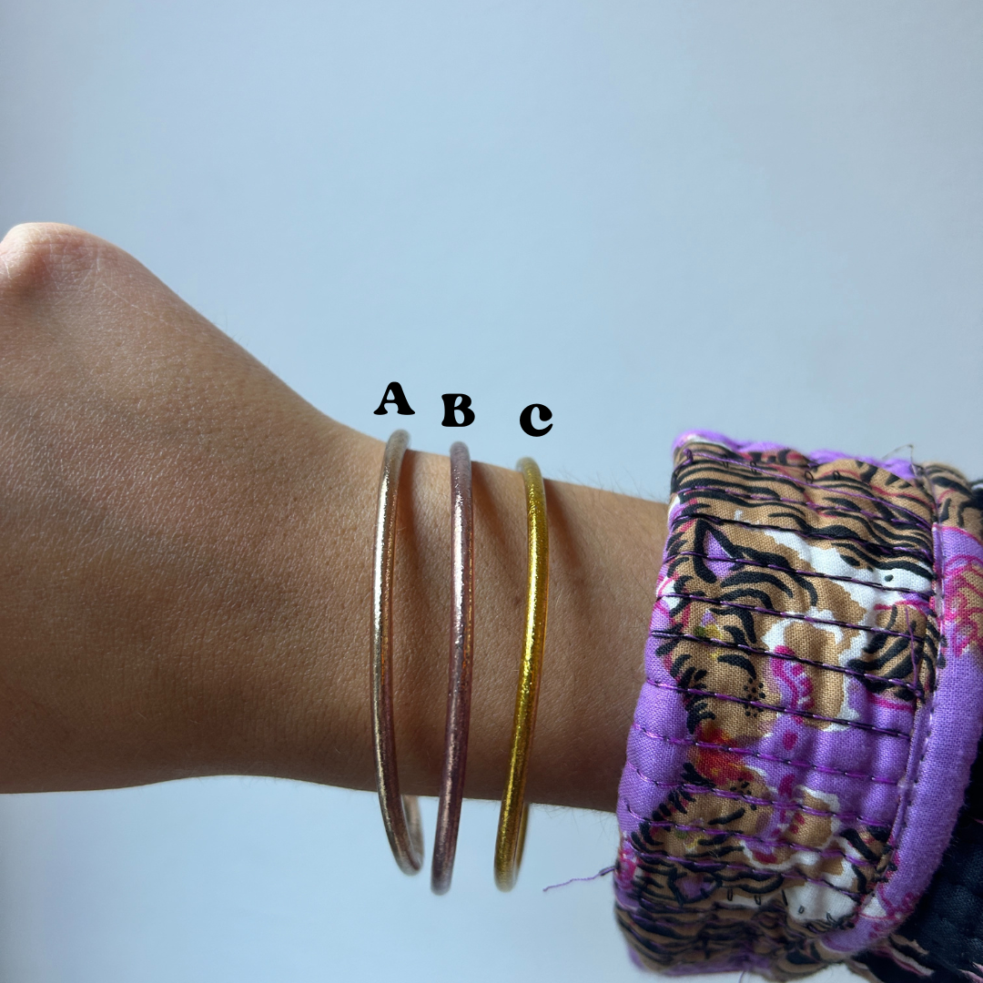 Gold Speech Bracelet