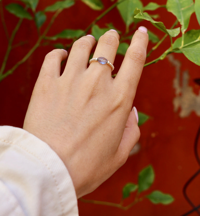 Bague Land Iolite Argent - Jolly Jungle 