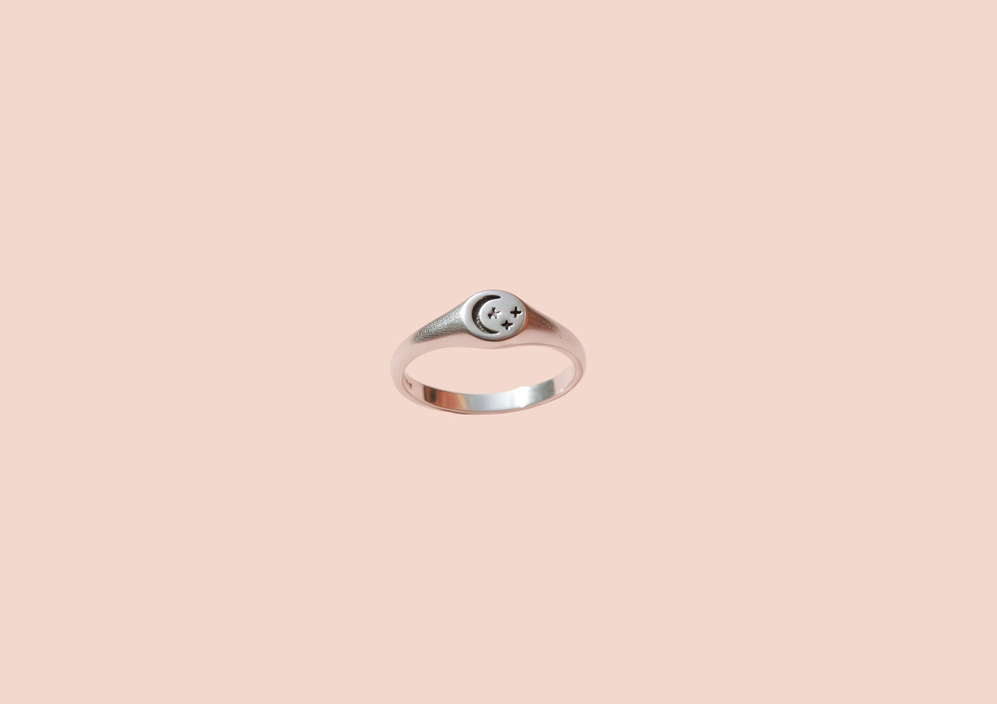 Bague Moon Argent