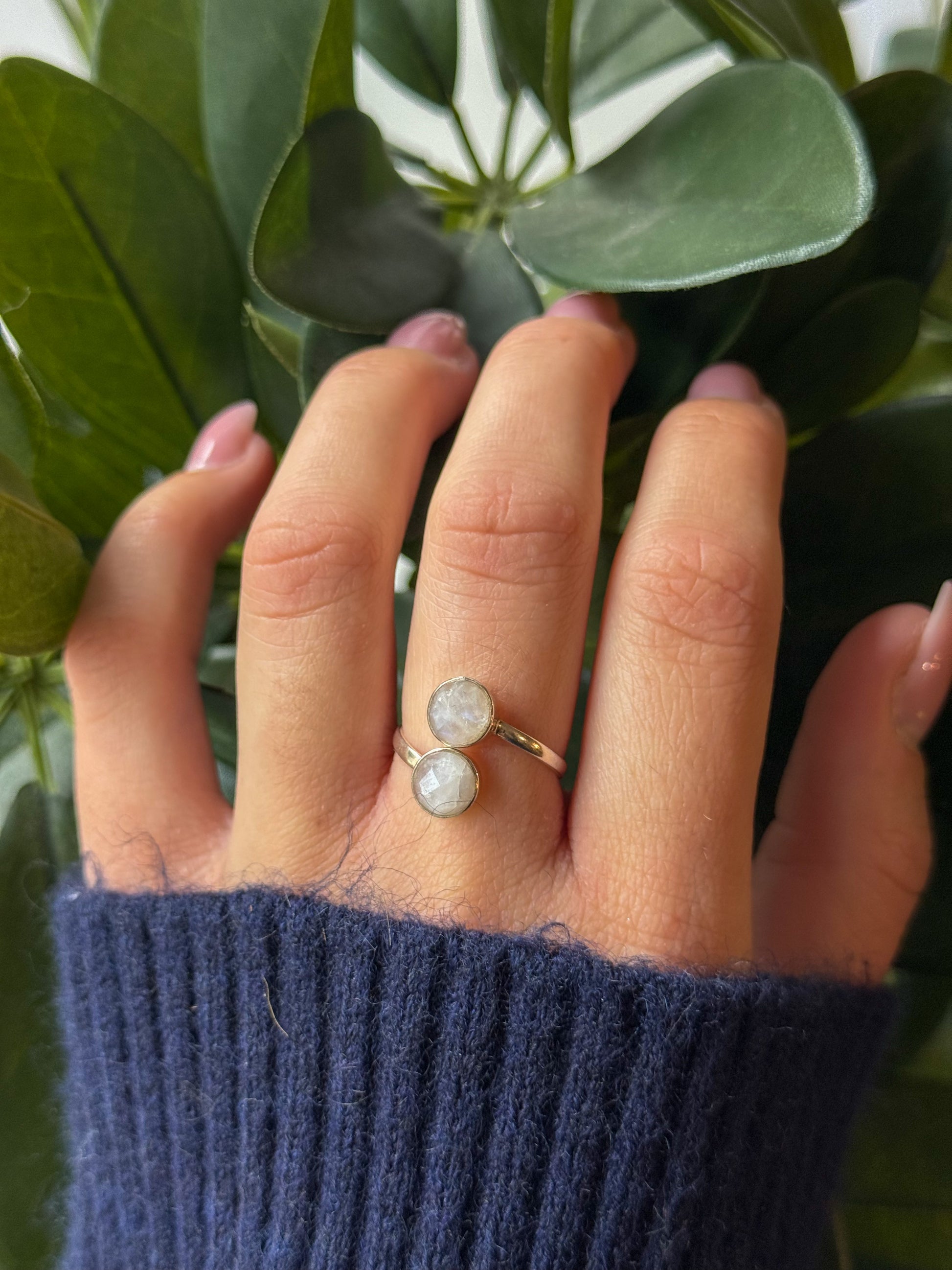 Bague Sydney Pierre de Lune Argent - Jolly Jungle 