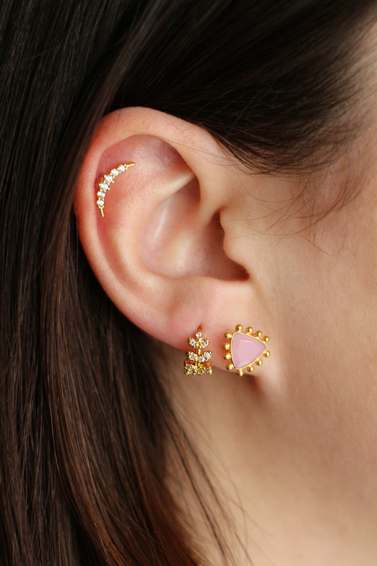 Boucle Piercing Rosa