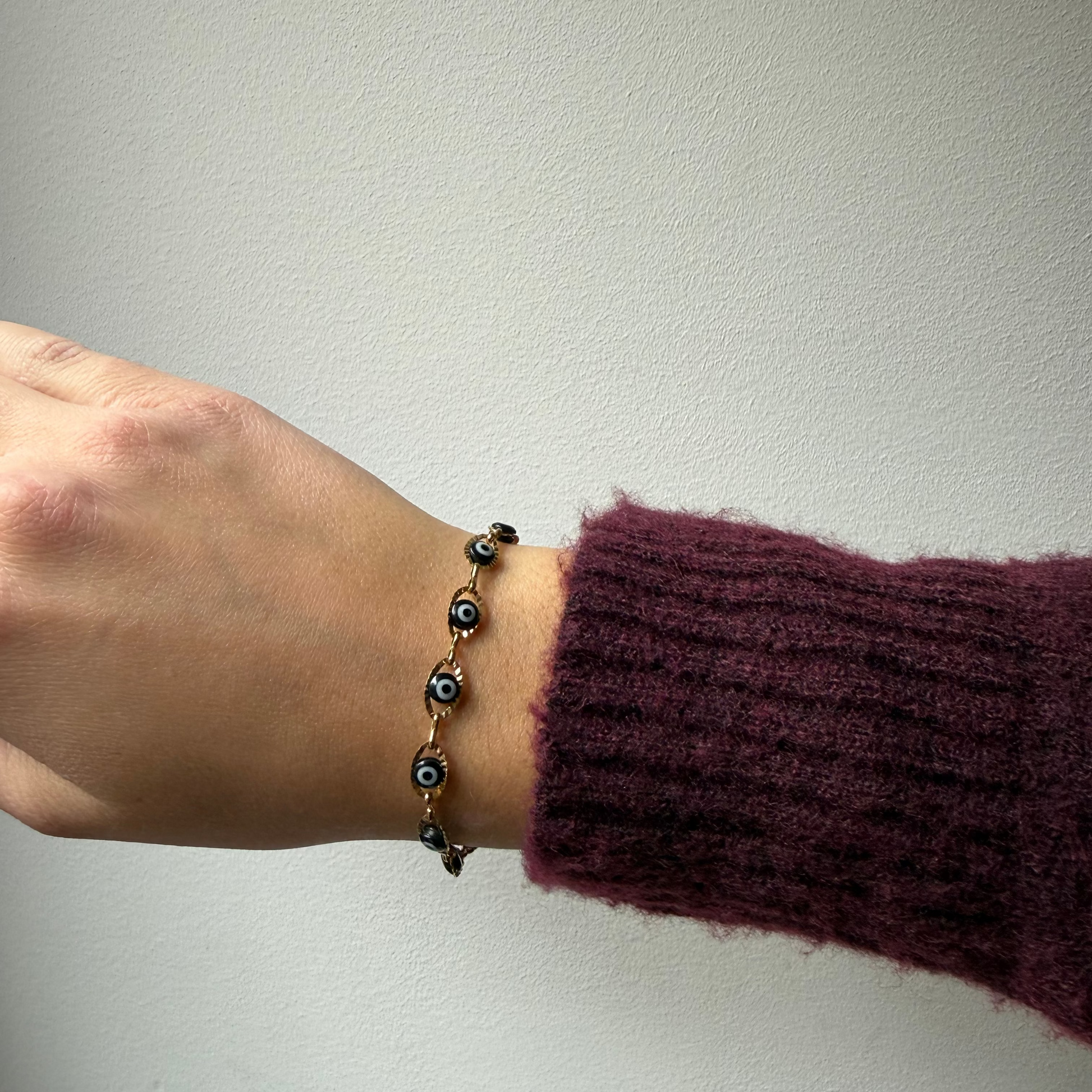 Bracelet Femme Oeil noir
