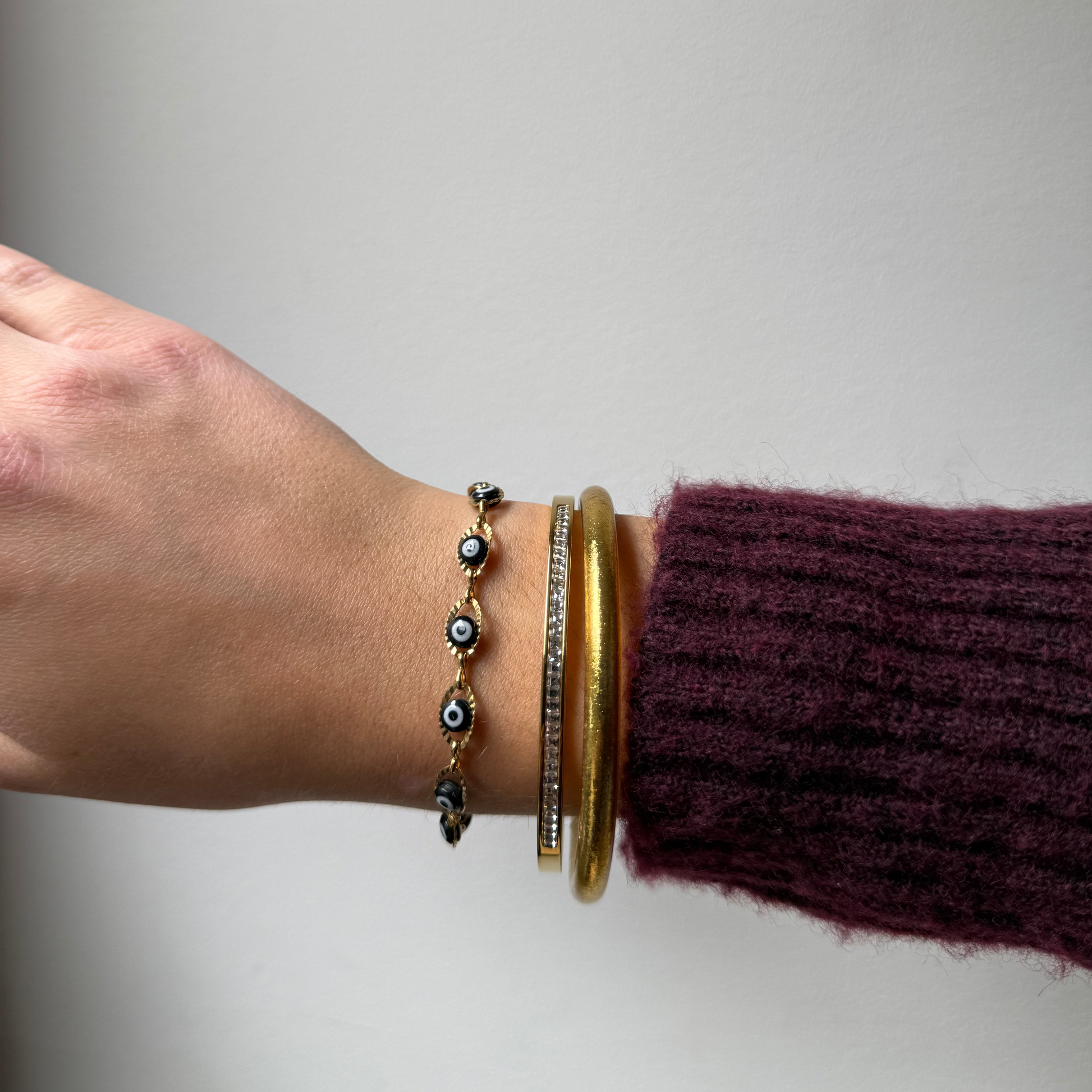 Bracelet Femme Oeil noir