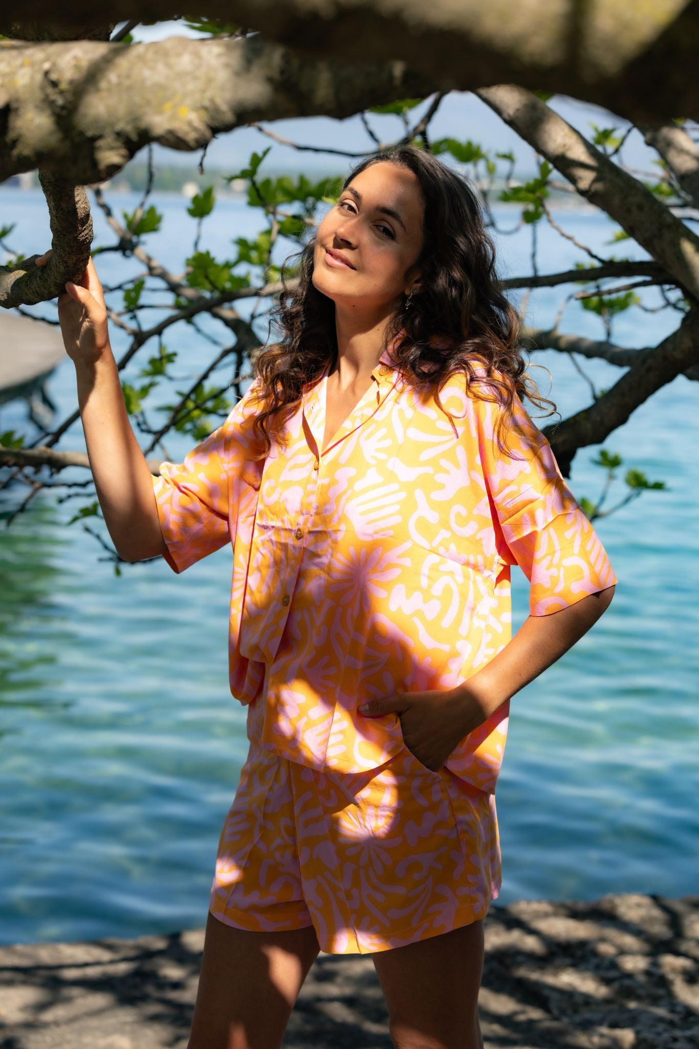 Chemise Peach Paradise