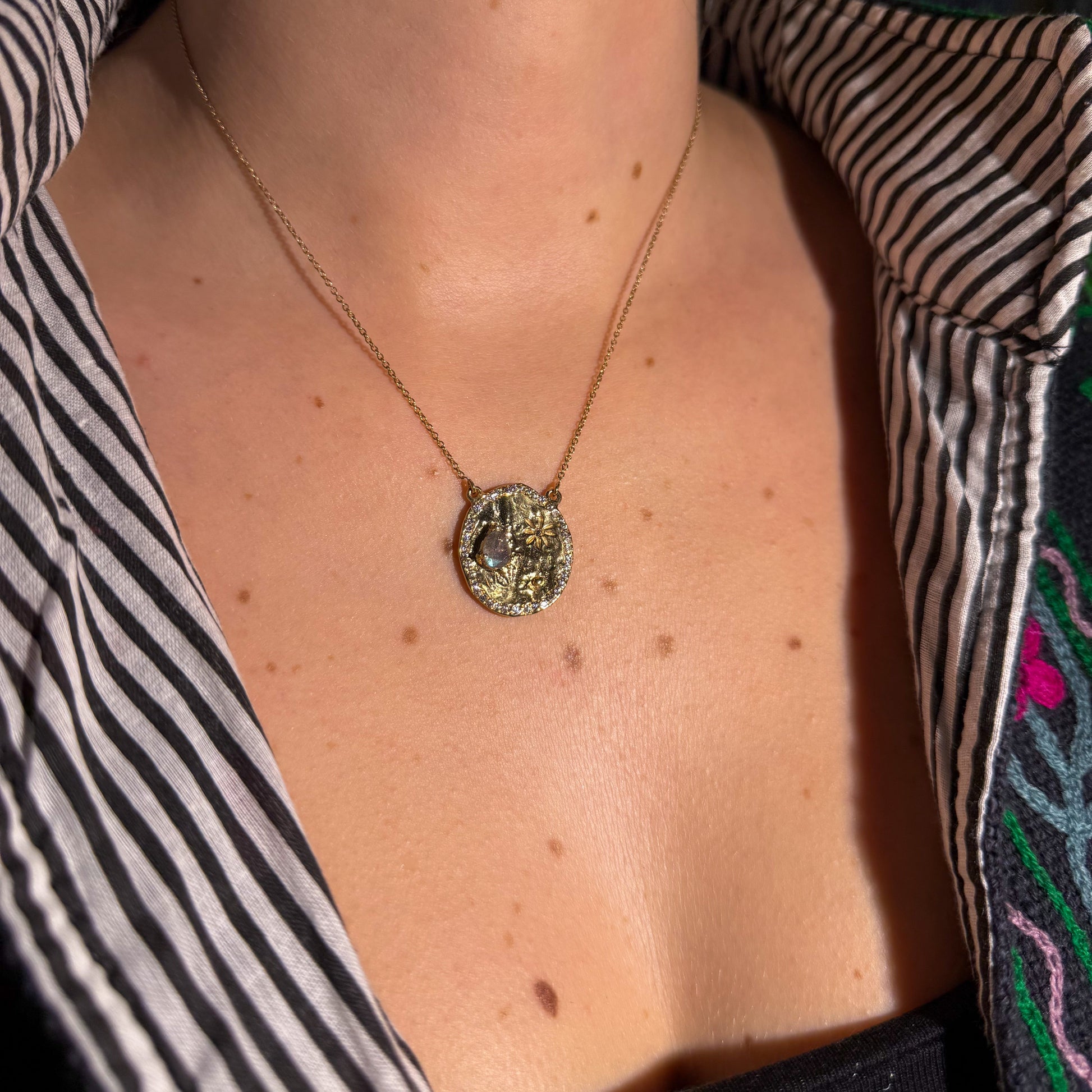 Collier Ciel Labradorite