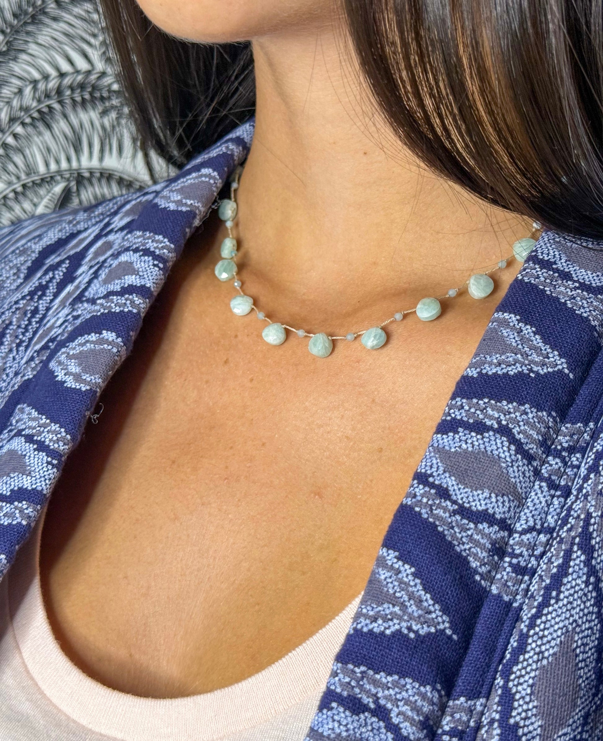 Collier Luna Amazonite