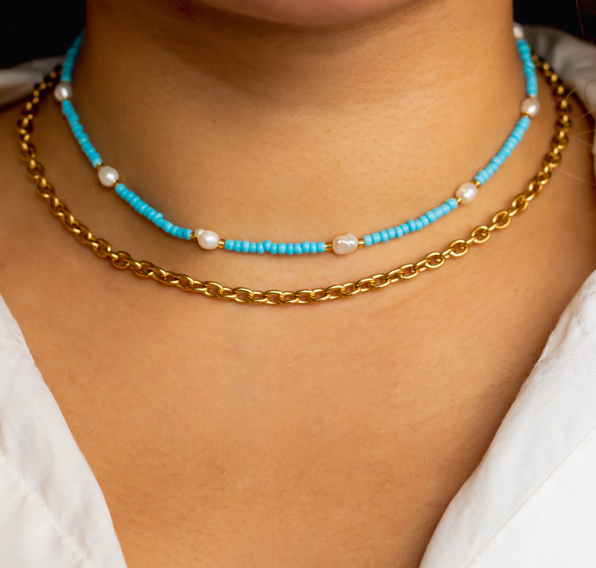 Naïa Blue Necklace