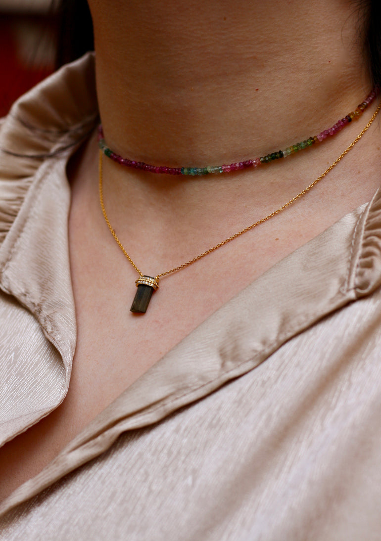 Collier Tourmaline - Jolly Jungle