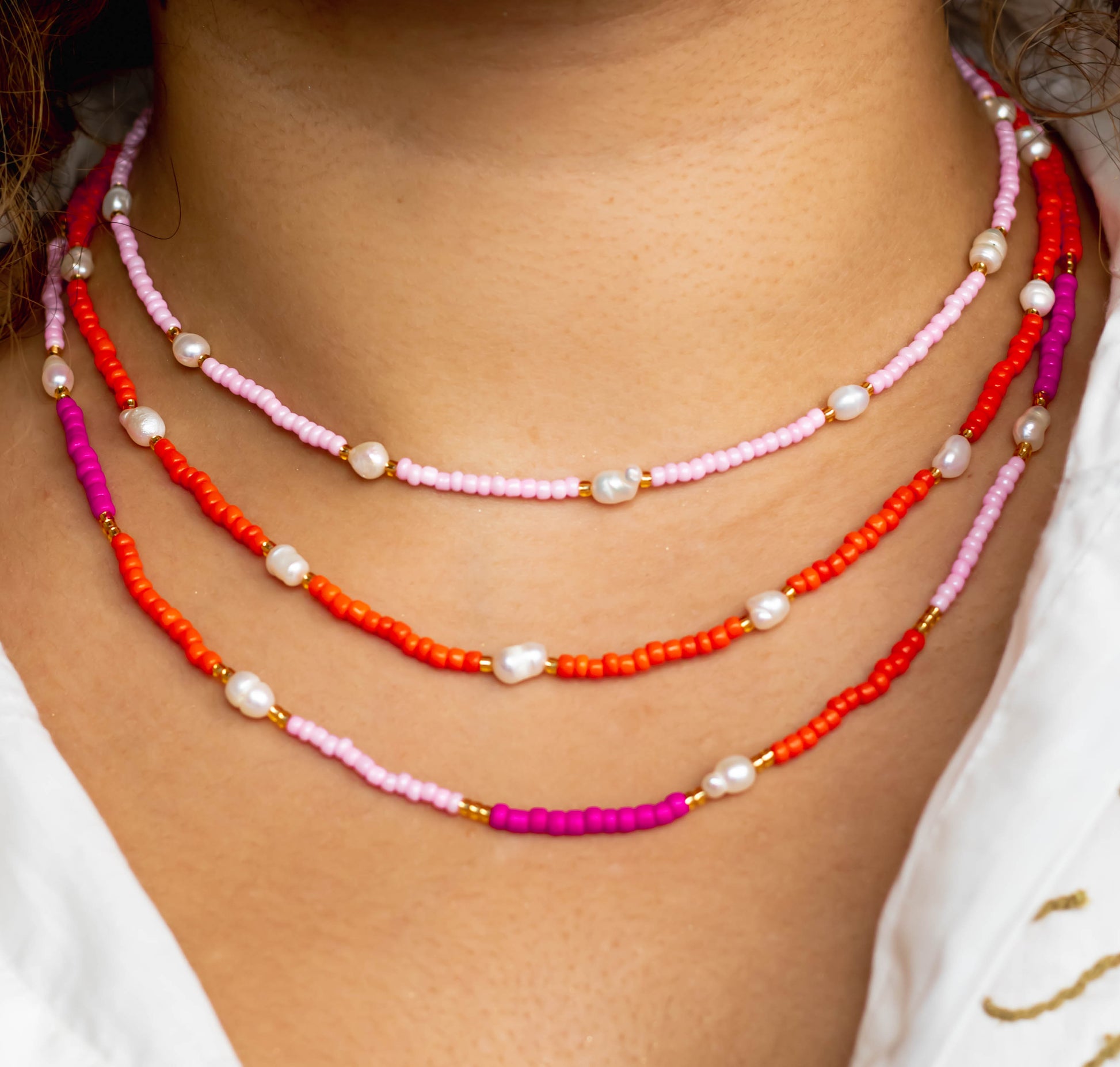 Naïa Orange Necklace