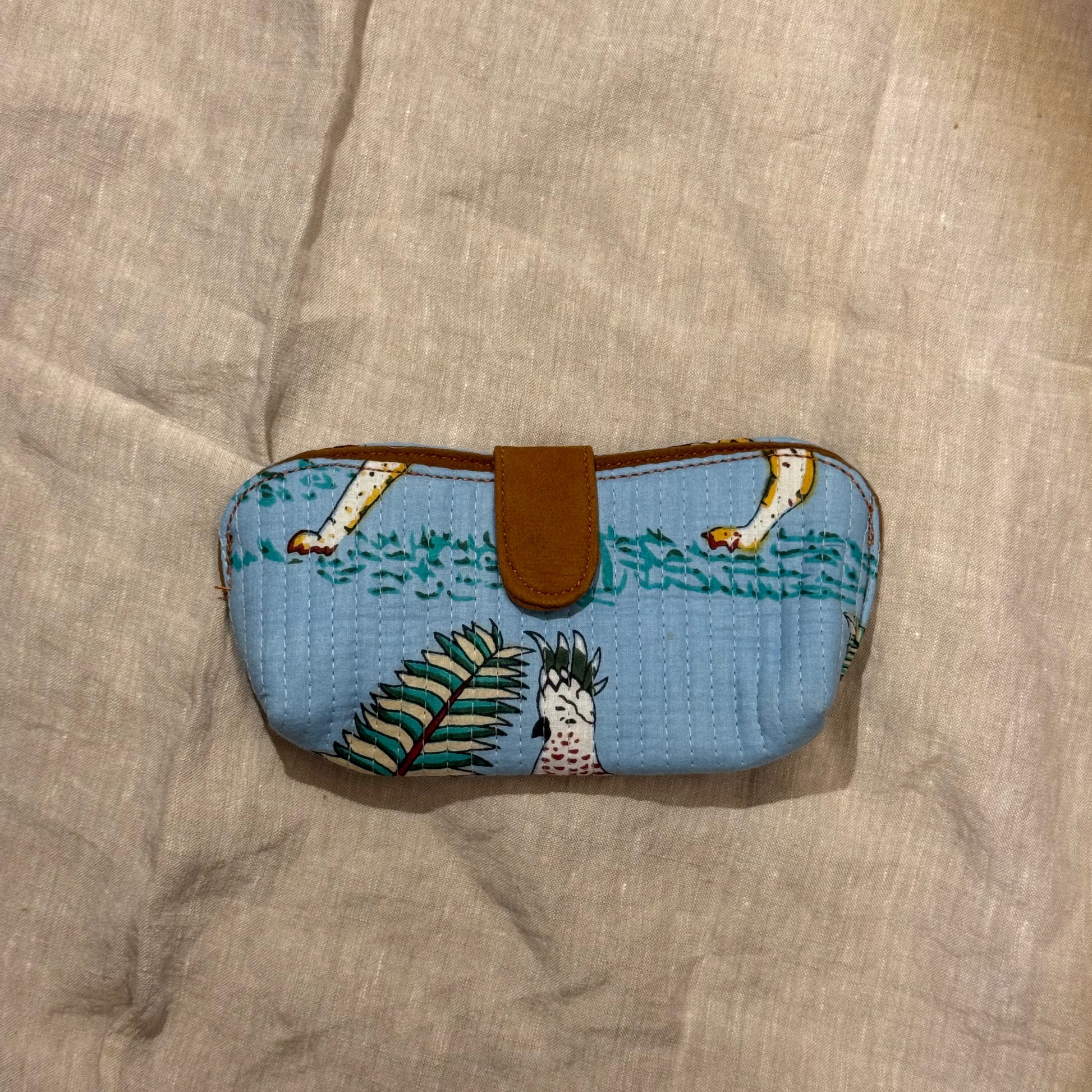 Etui à lunettes Blue tropical