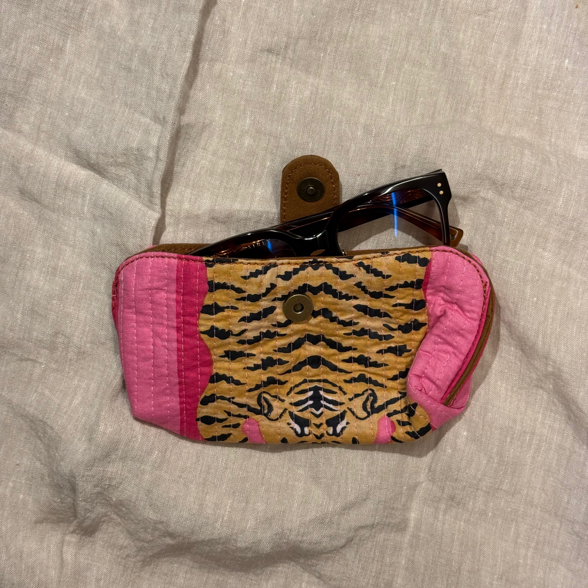 Etui à lunettes Stripes tigres