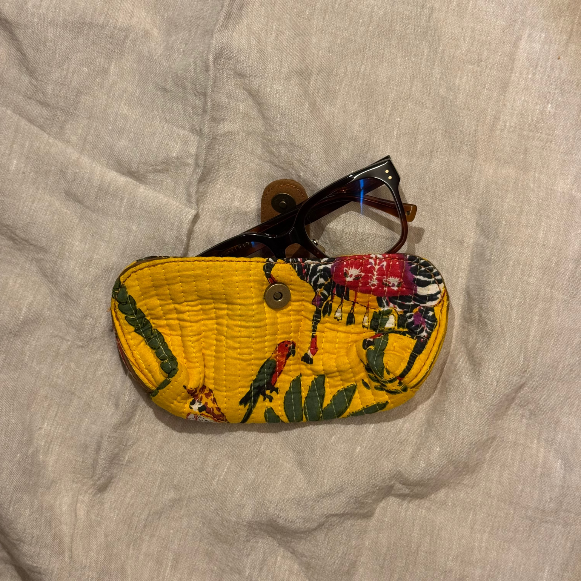 Etui à lunettes Yellow Birds
