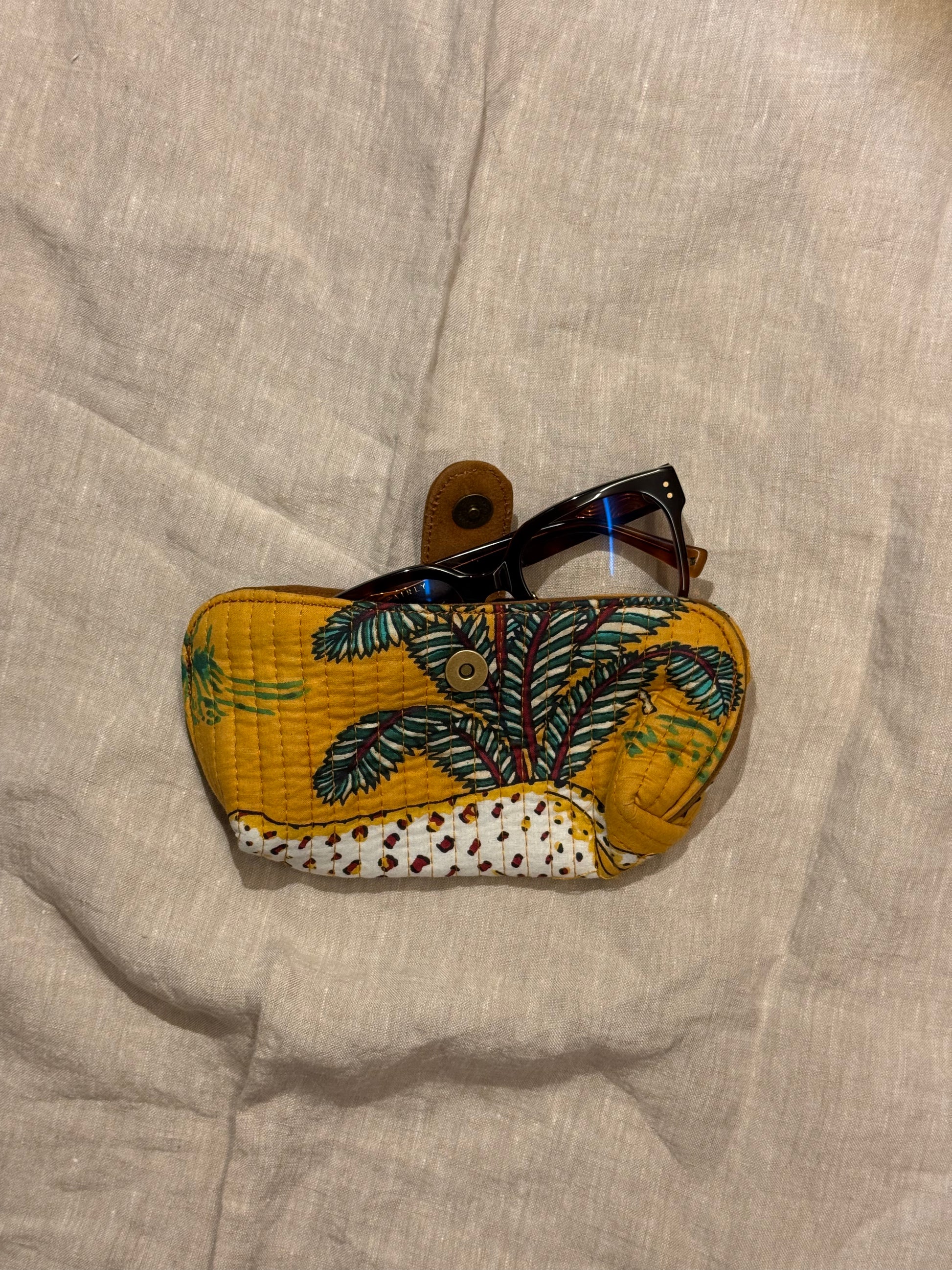 Etui à lunettes Yellow Jungle