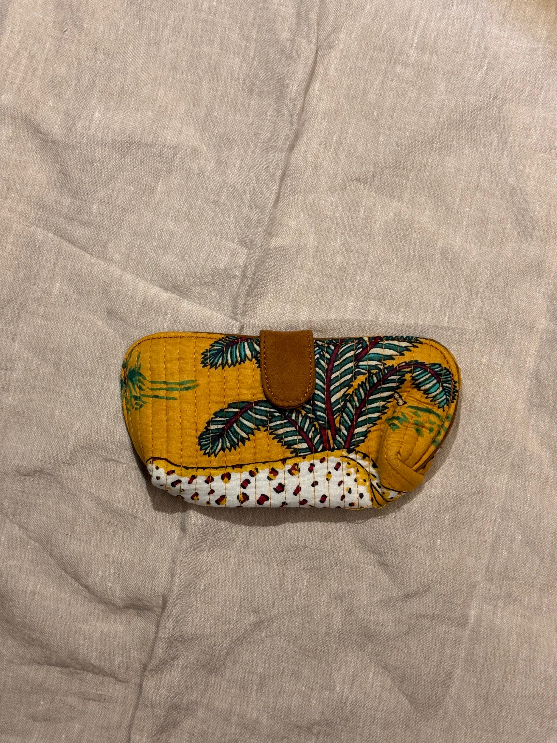 Etui à lunettes Yellow Jungle