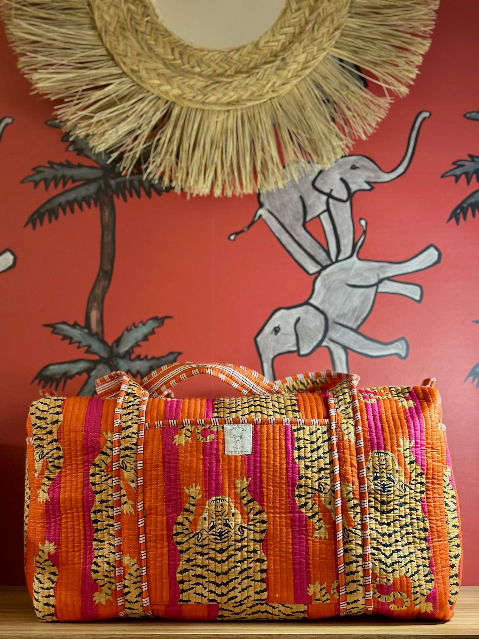 Sac de Voyage Tigre Rouge
