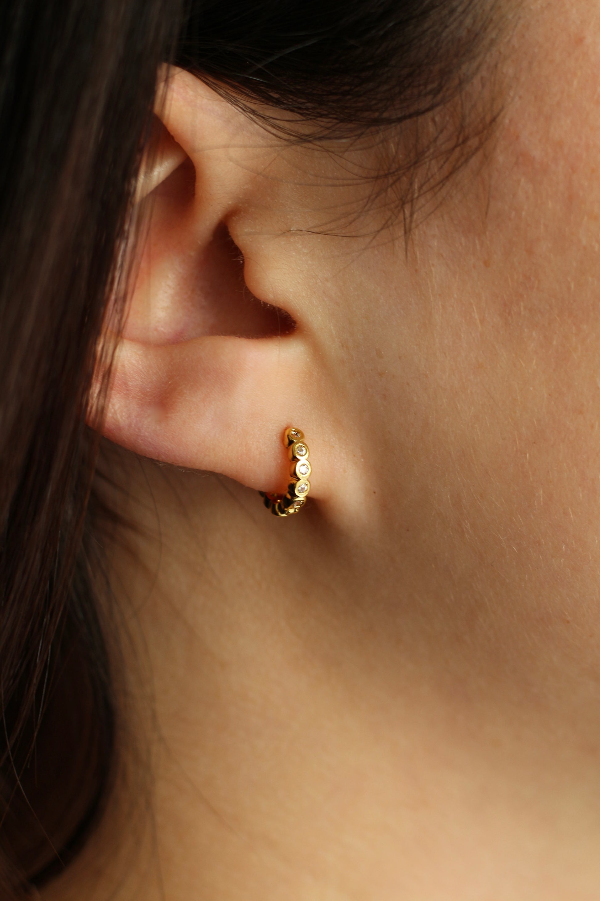 Piercing doré Rony