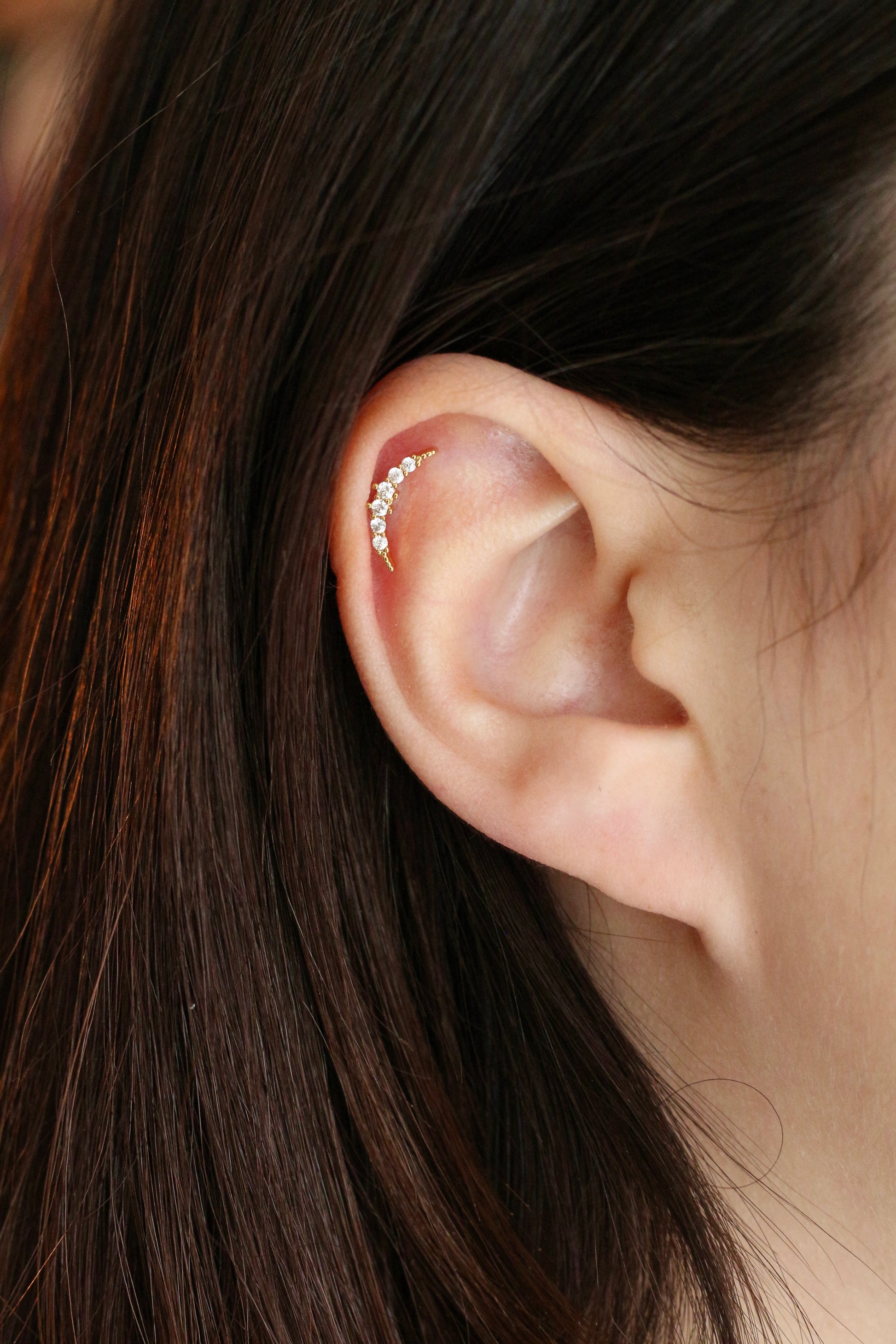 Piercing Luna Doré