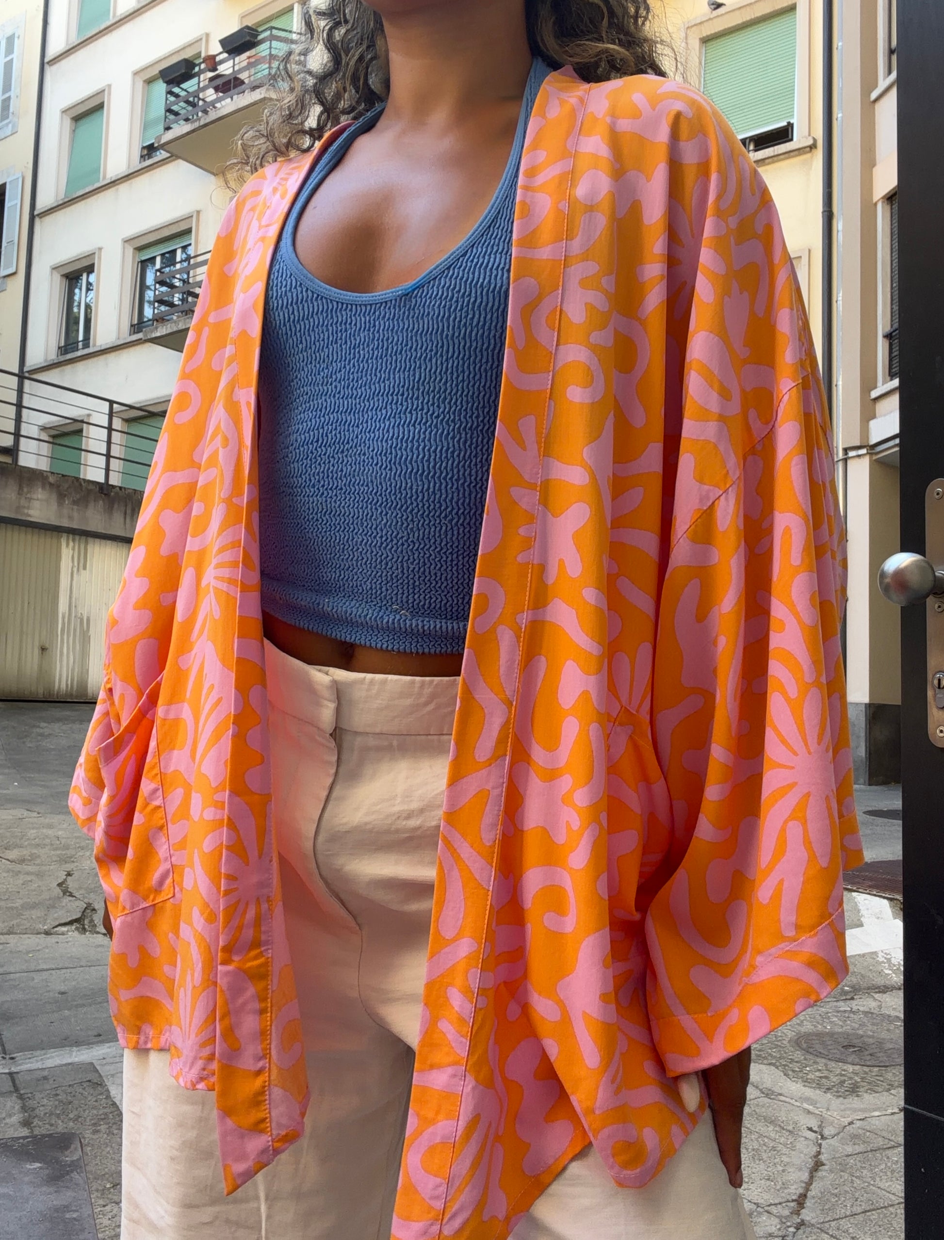 Kimono Peach Paradise
