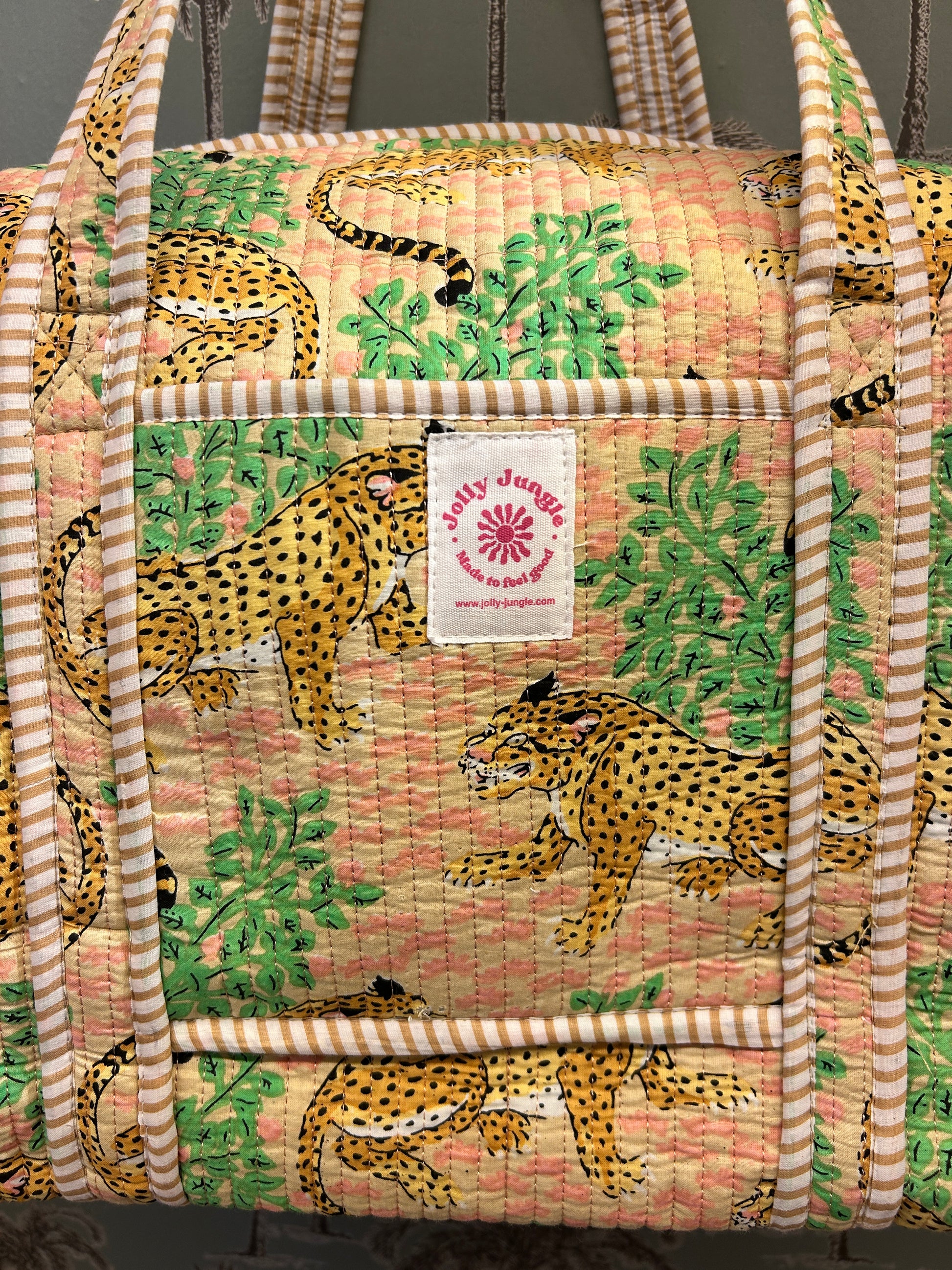 Sac de voyage Jaguar Rose - Jolly Jungle 