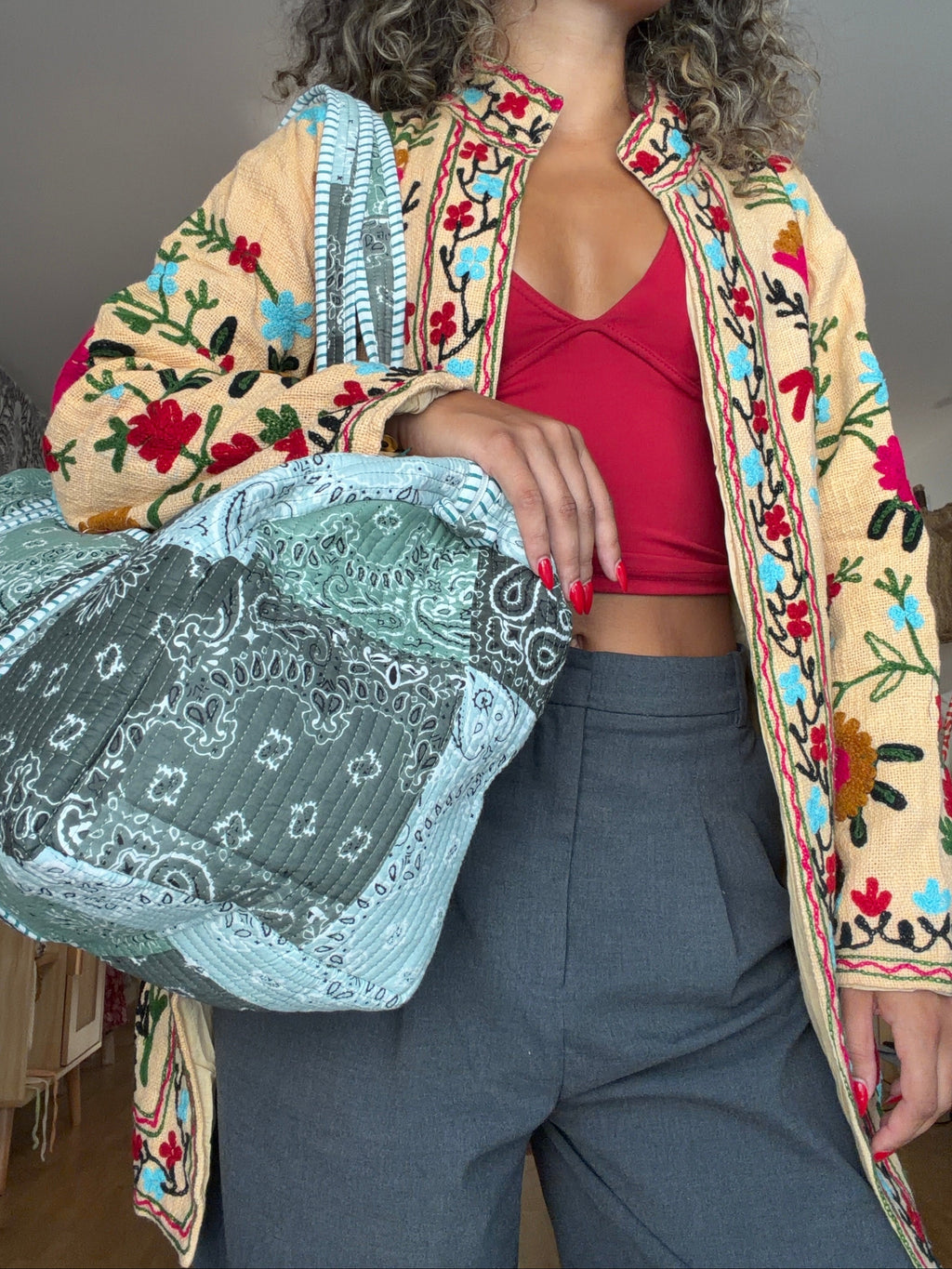 Sac de voyage Bandana Vert