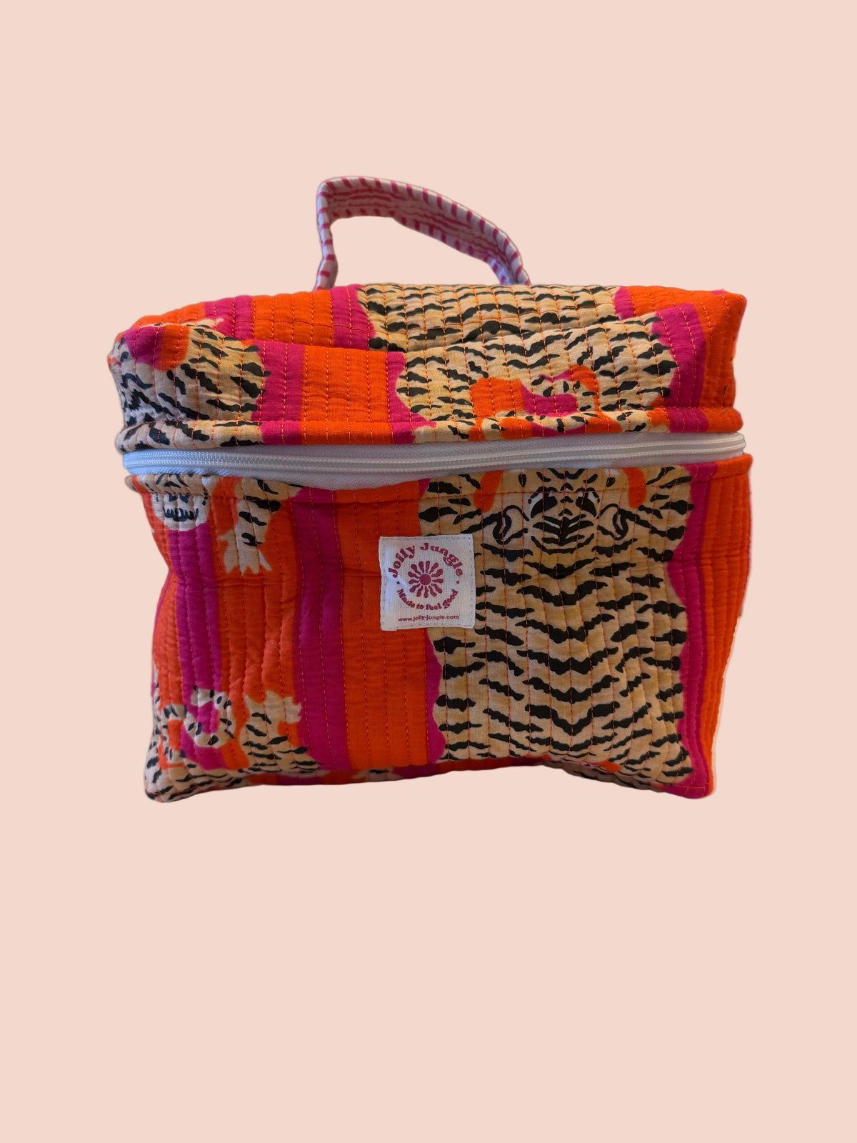 Grande Trousse Tigre Orange et Rose