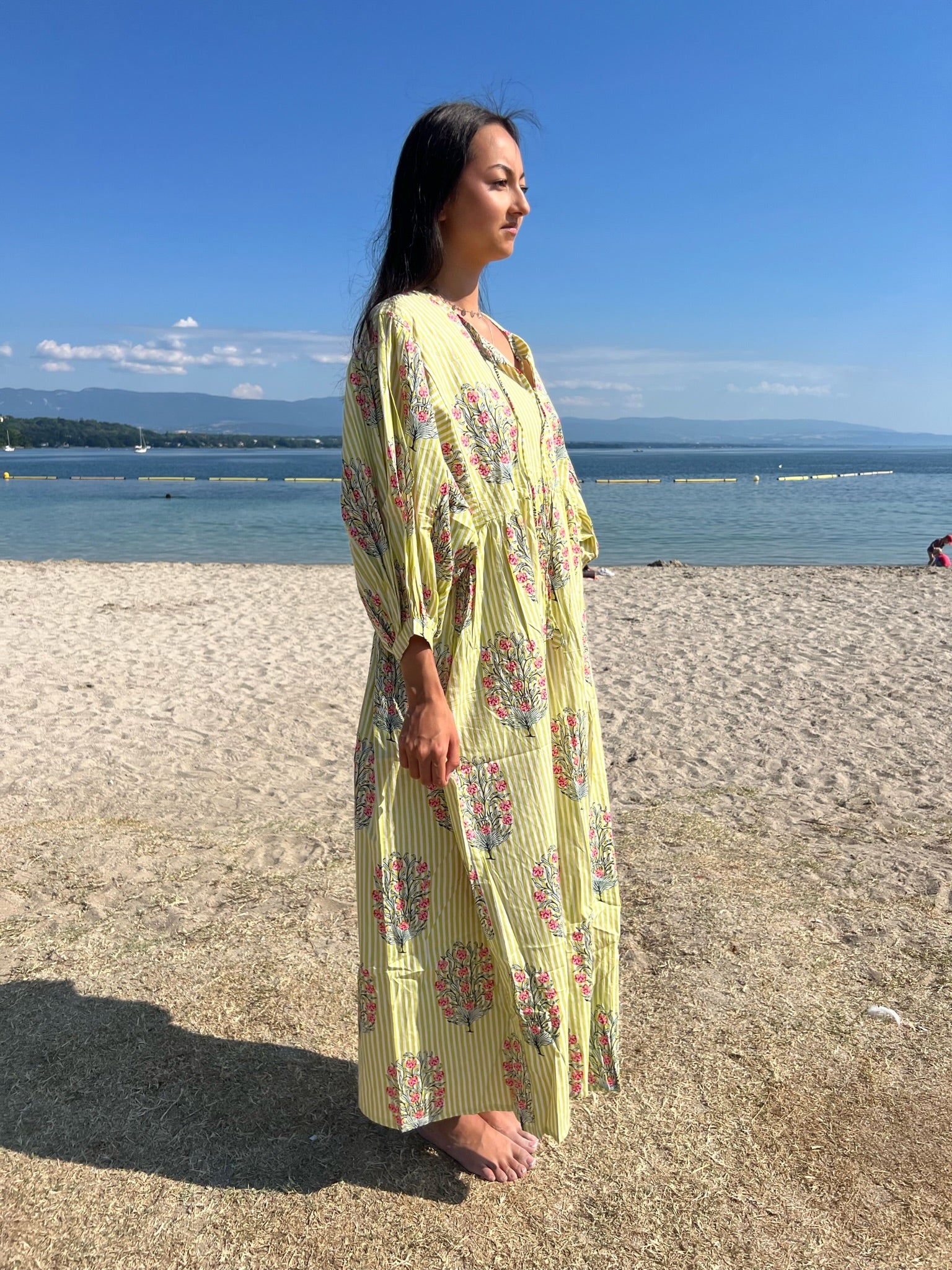 Robe Rayon Fleuri