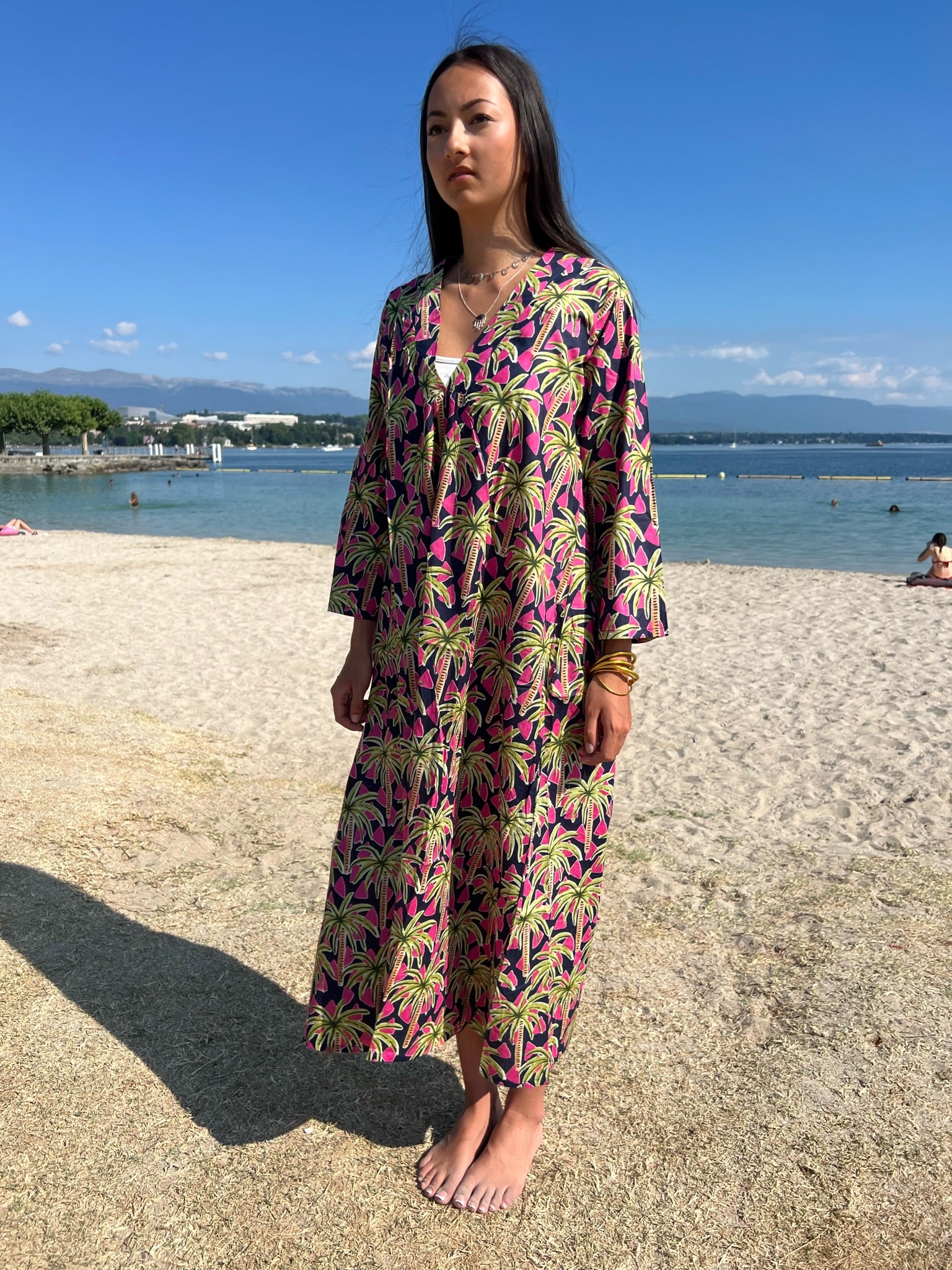 Robe Paradis des Palmiers
