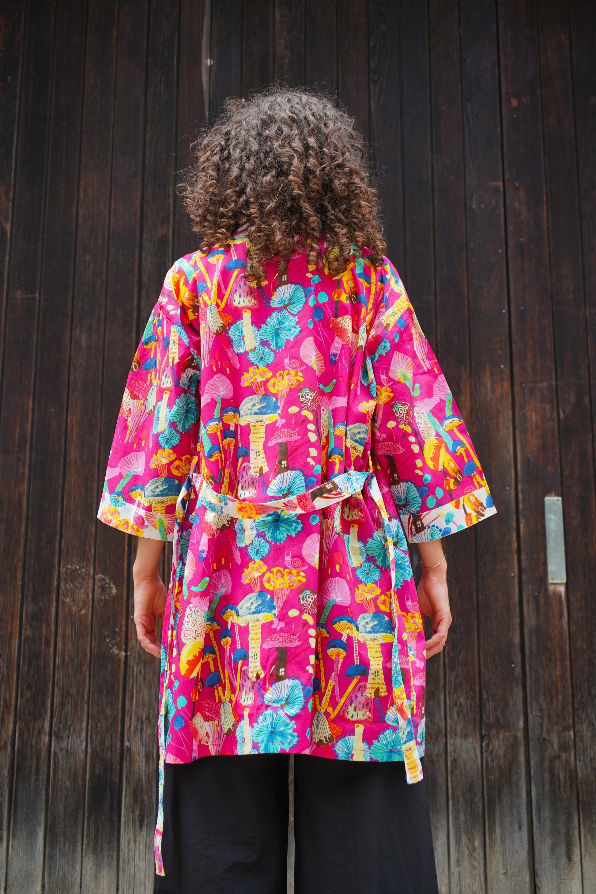 Kimono Mi-Long Crazy Champi - Jolly Jungle