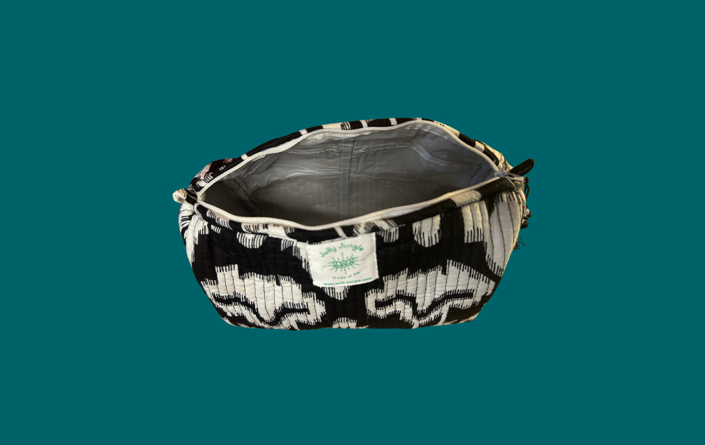 Trousse Ikat Noir