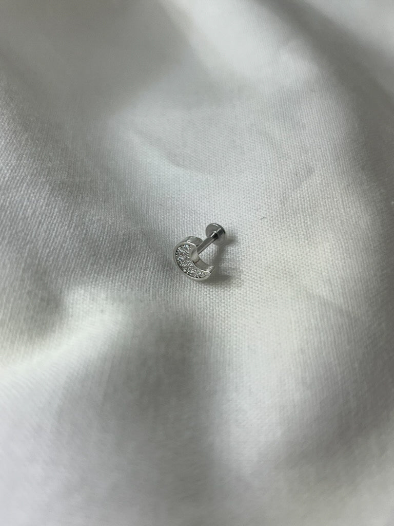 Silver Moon Piercing