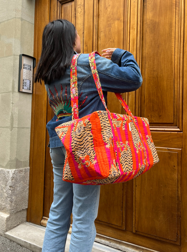 Sac de voyage Orange Tigre - Jolly Jungle