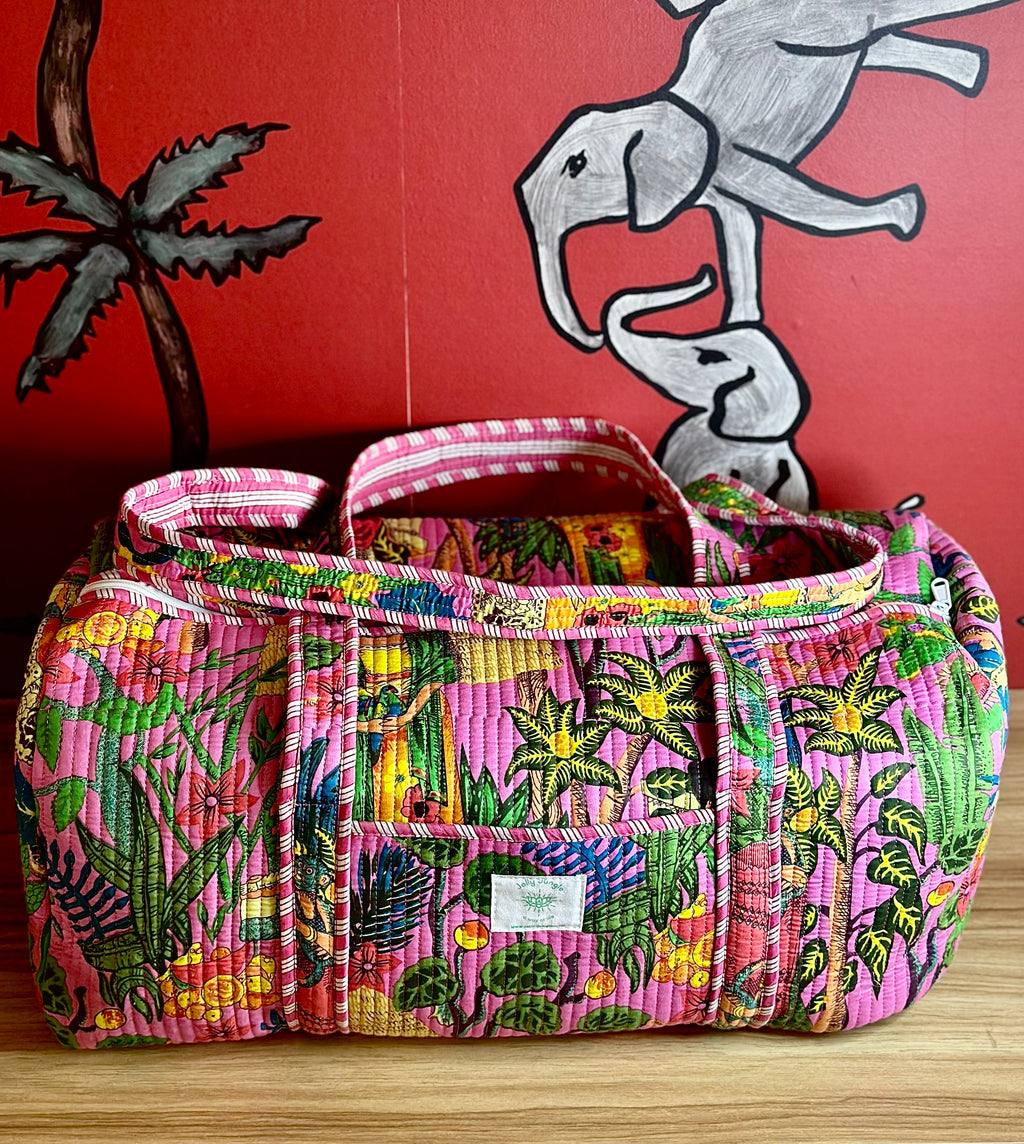 Sac de voyage Savane Rose
