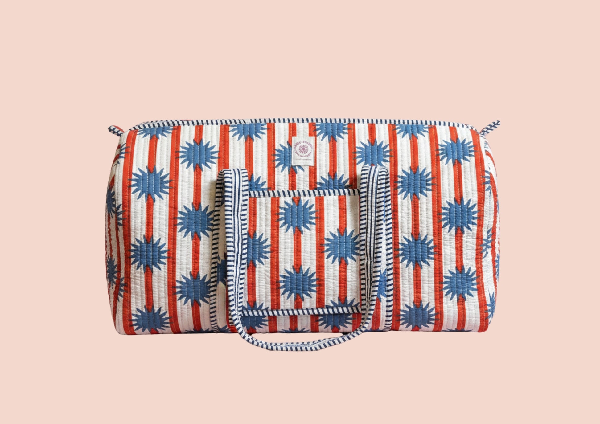 Sac de voyage Soleil Bleu & Orange