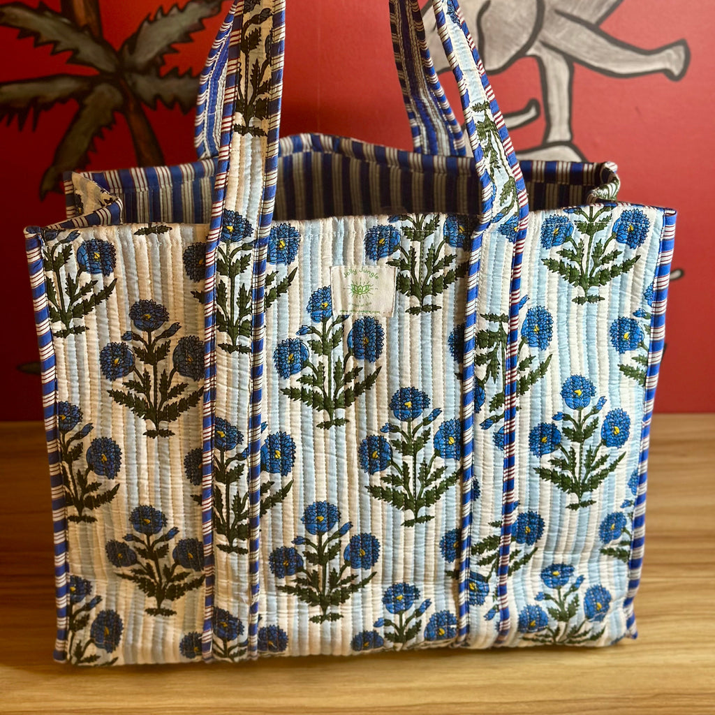 Bag Tote Ikat Rose