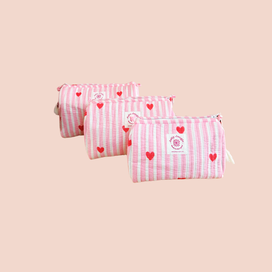 Pink Leopard Pouch