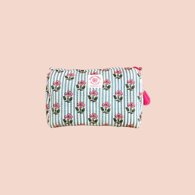 Pink Leopard Pouch
