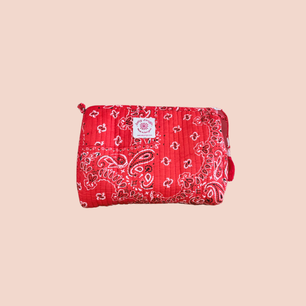 Pink Leopard Pouch