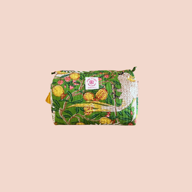 Pink Leopard Pouch
