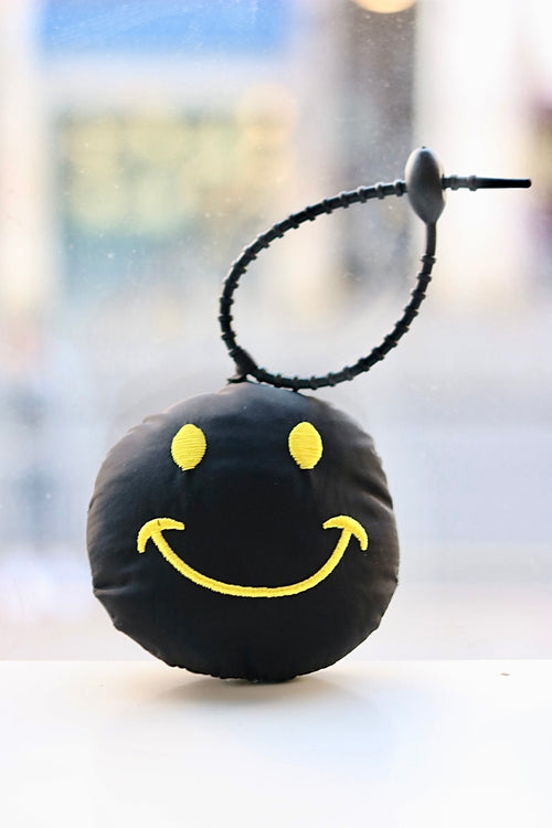 Accessoire Sac Smiley Noir