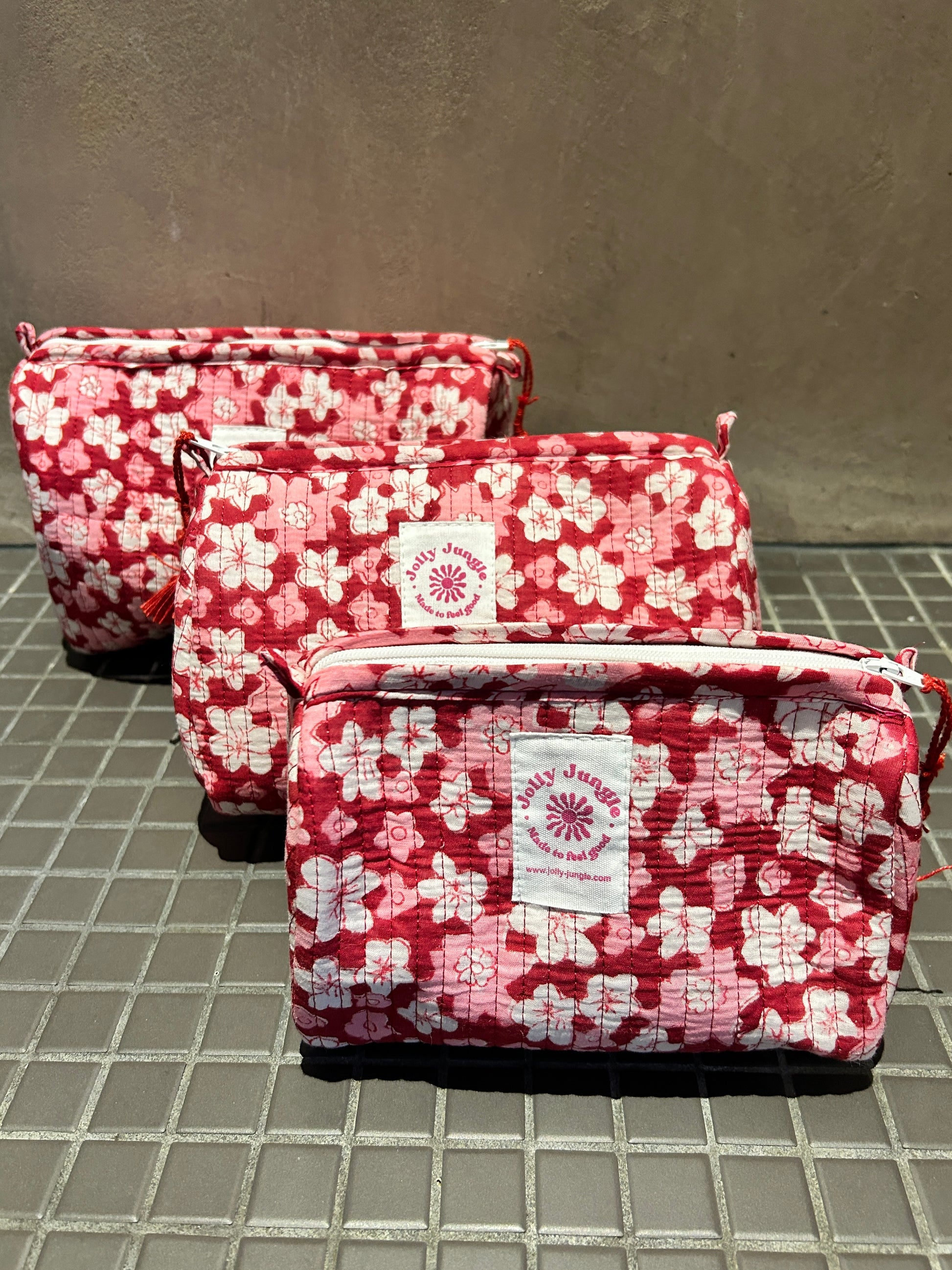 Trousse Hibiscus Rose
