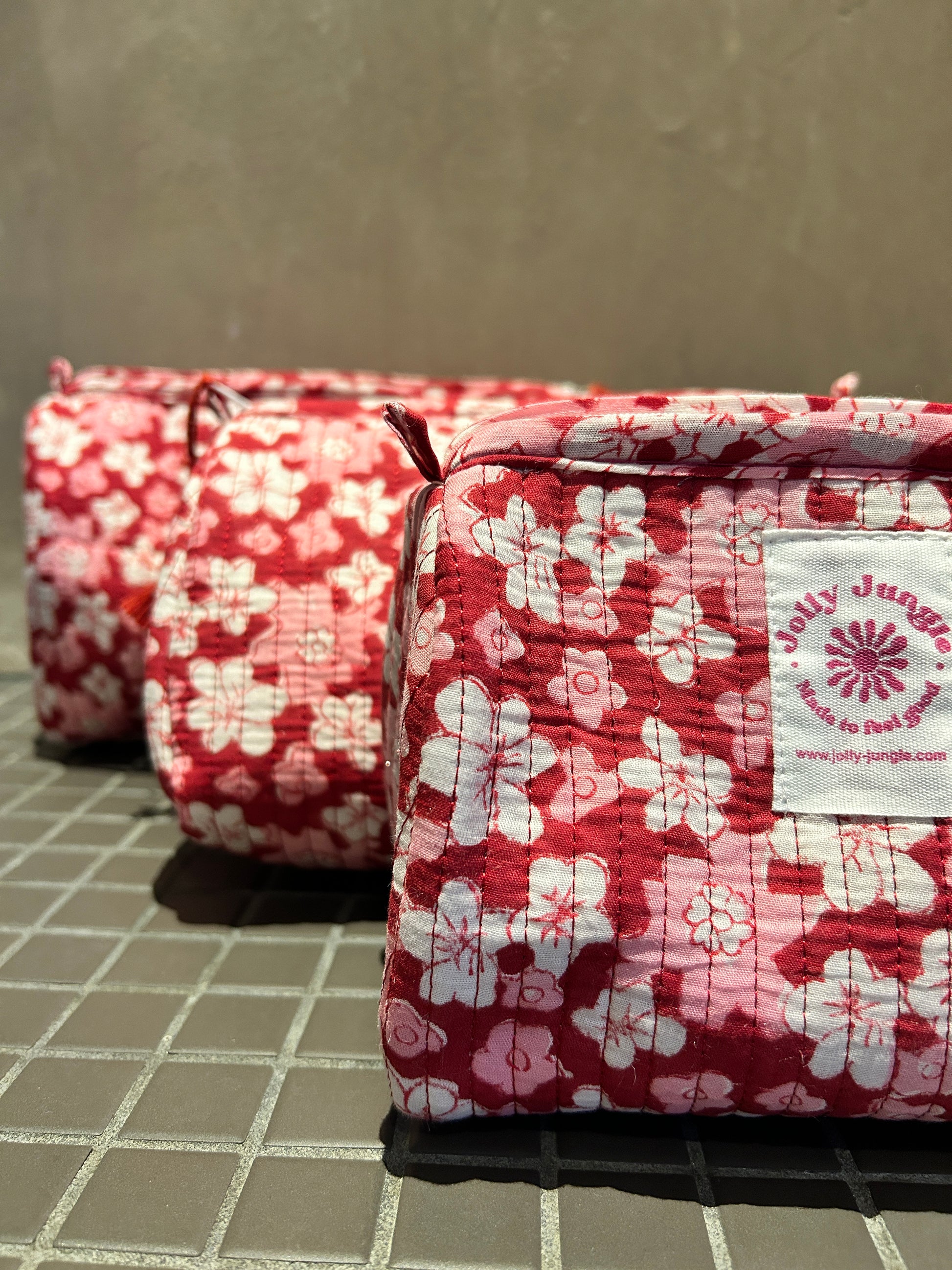 Trousse Hibiscus Rose