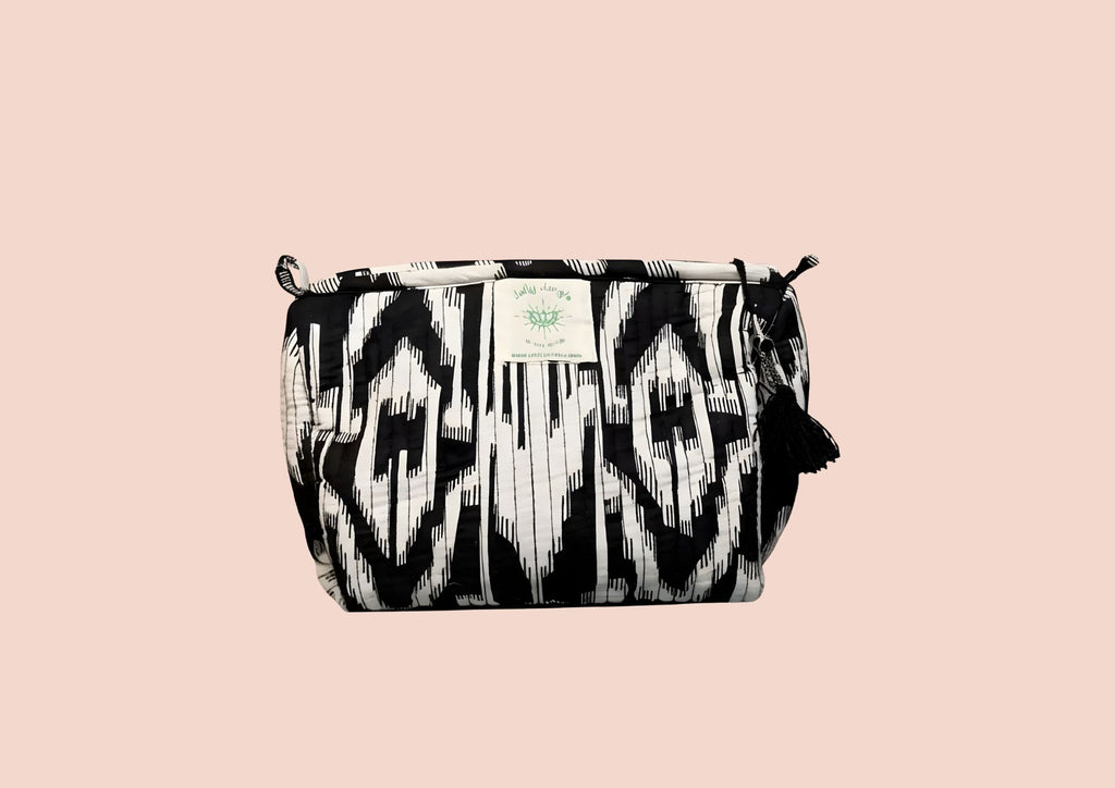 Trousse Ikat Noir