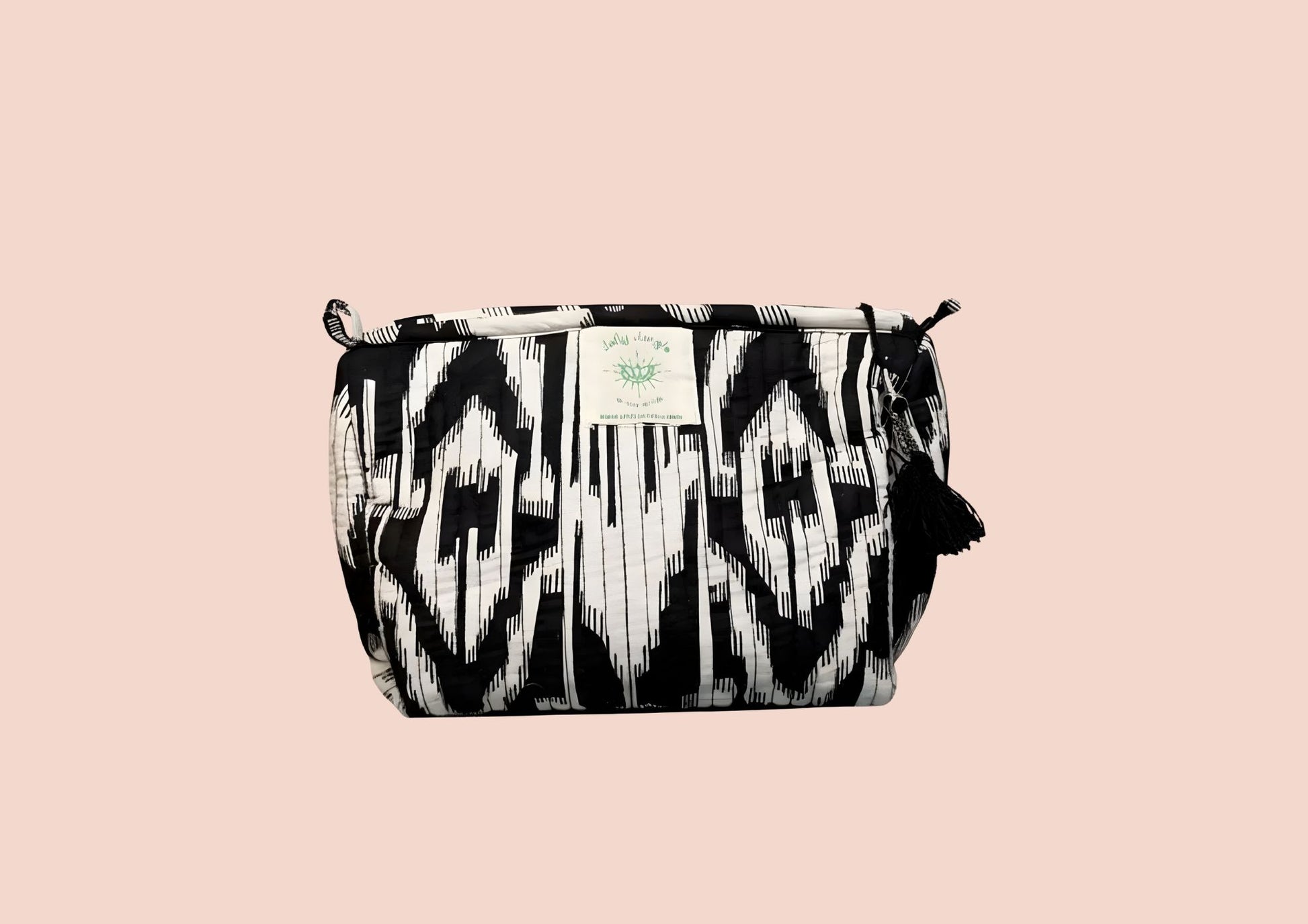 Trousse Ikat Noir