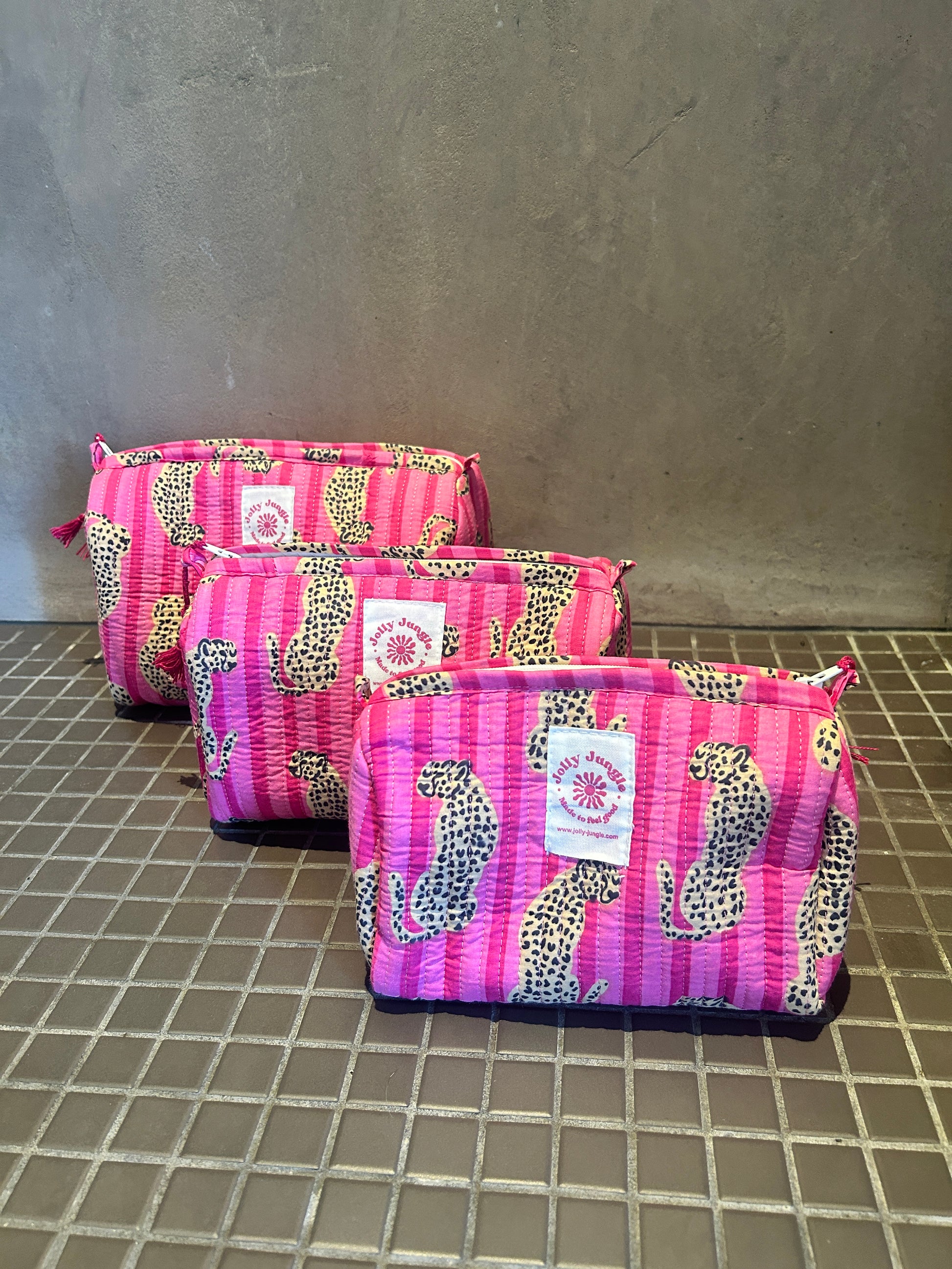 Trousse Rose Léopards